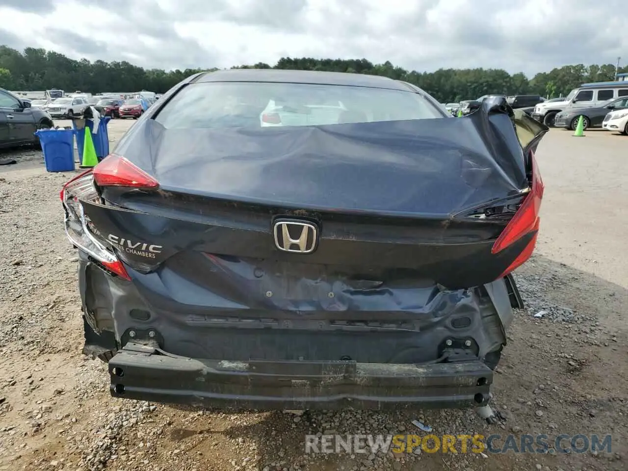 6 Photograph of a damaged car 2HGFC2F61LH538331 HONDA CIVIC 2020
