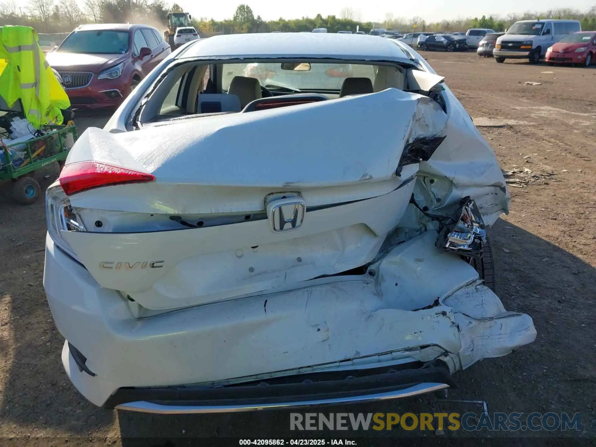 16 Photograph of a damaged car 2HGFC2F61LH568784 HONDA CIVIC 2020