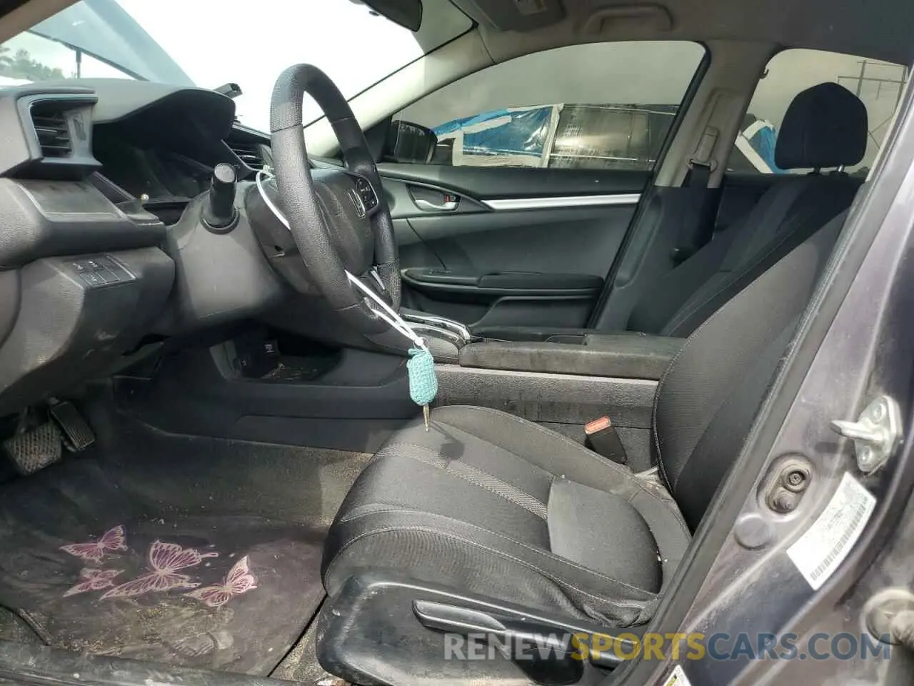 7 Photograph of a damaged car 2HGFC2F61LH574441 HONDA CIVIC 2020