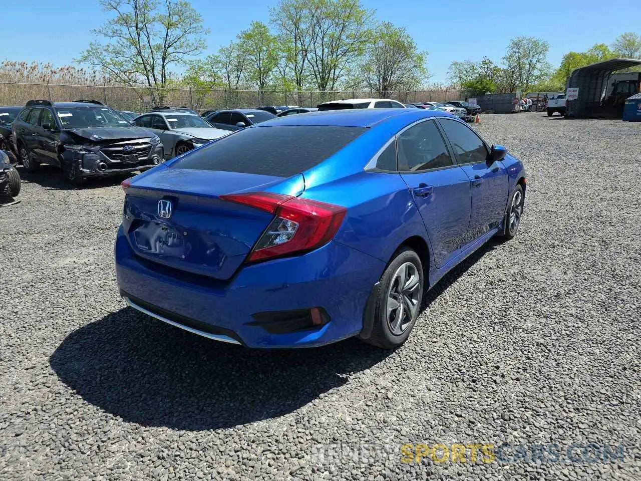 4 Photograph of a damaged car 2HGFC2F62LH520937 HONDA CIVIC 2020