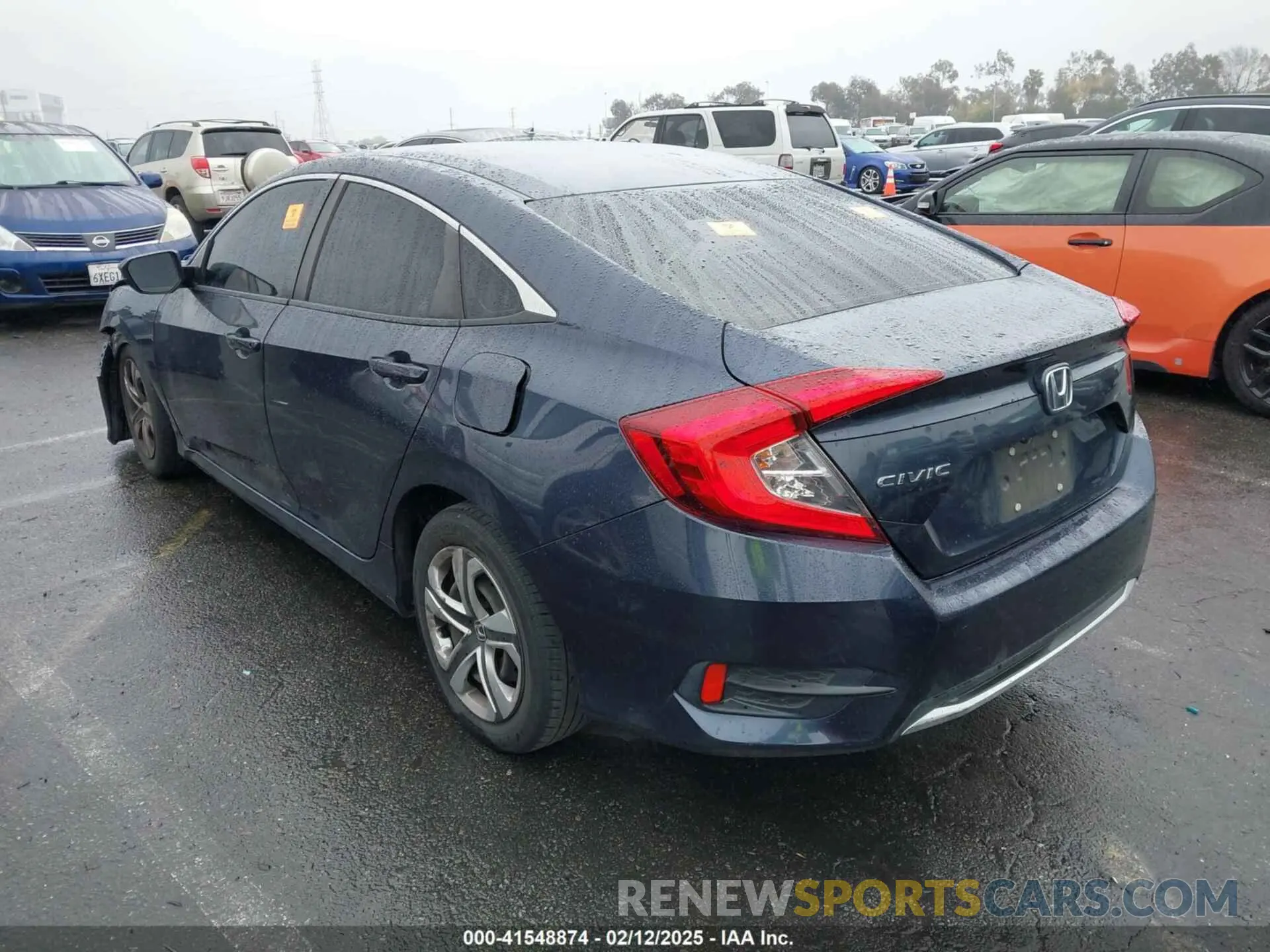 3 Фотография поврежденного автомобиля 2HGFC2F62LH527113 HONDA CIVIC 2020