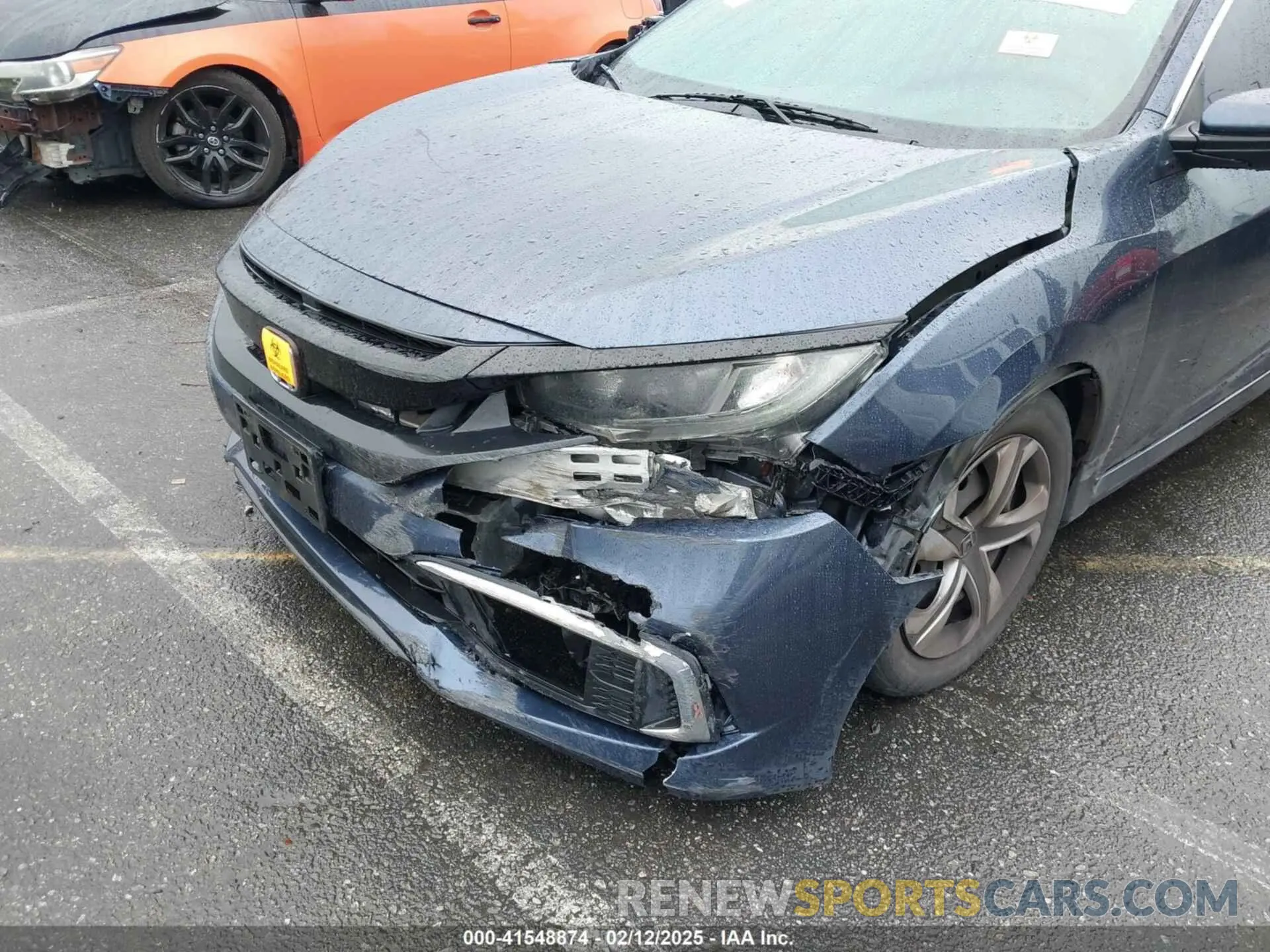 6 Фотография поврежденного автомобиля 2HGFC2F62LH527113 HONDA CIVIC 2020