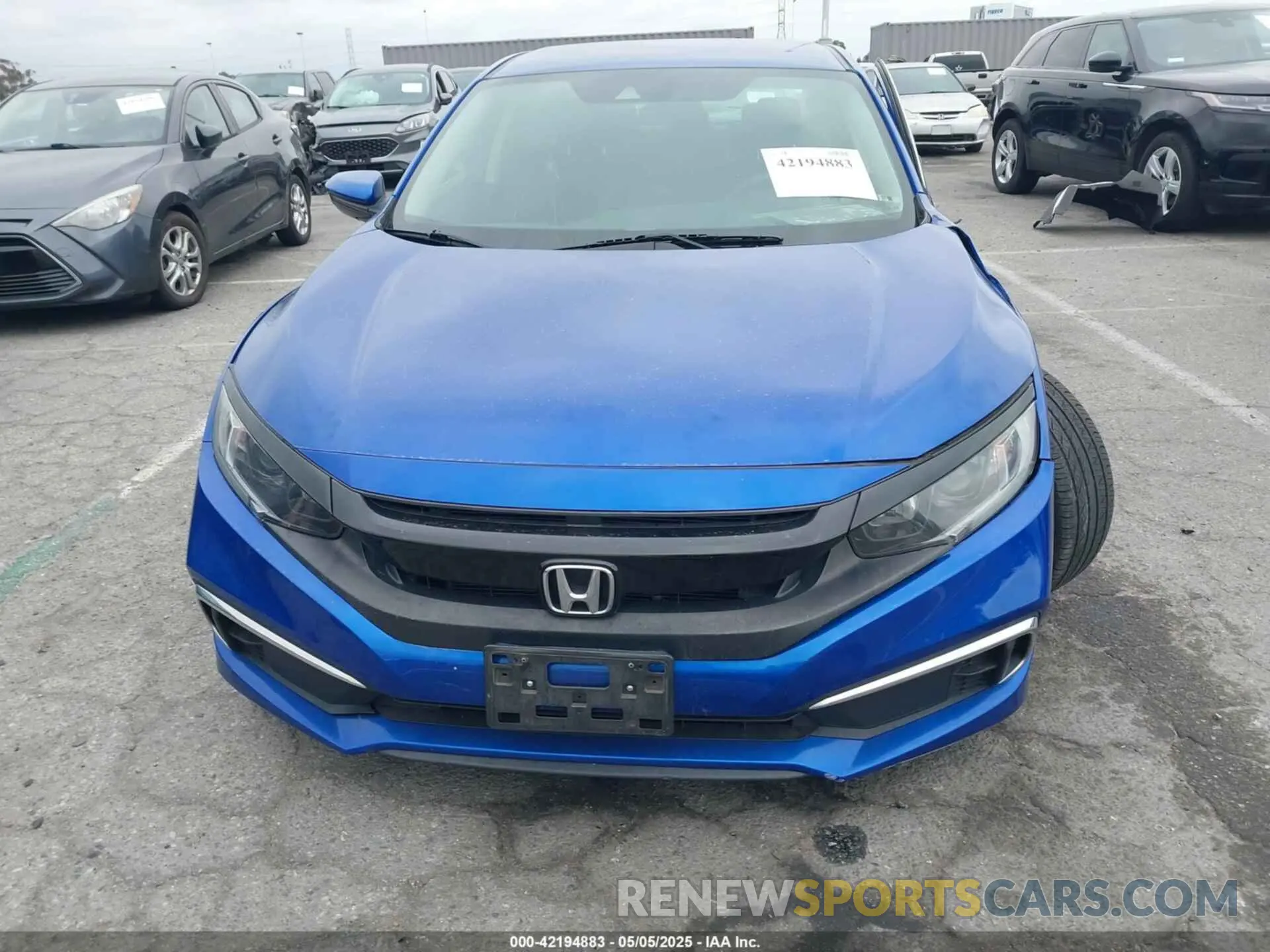 12 Photograph of a damaged car 2HGFC2F62LH547118 HONDA CIVIC 2020