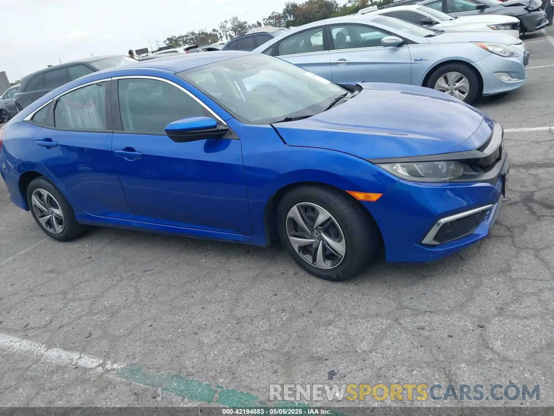 13 Photograph of a damaged car 2HGFC2F62LH547118 HONDA CIVIC 2020