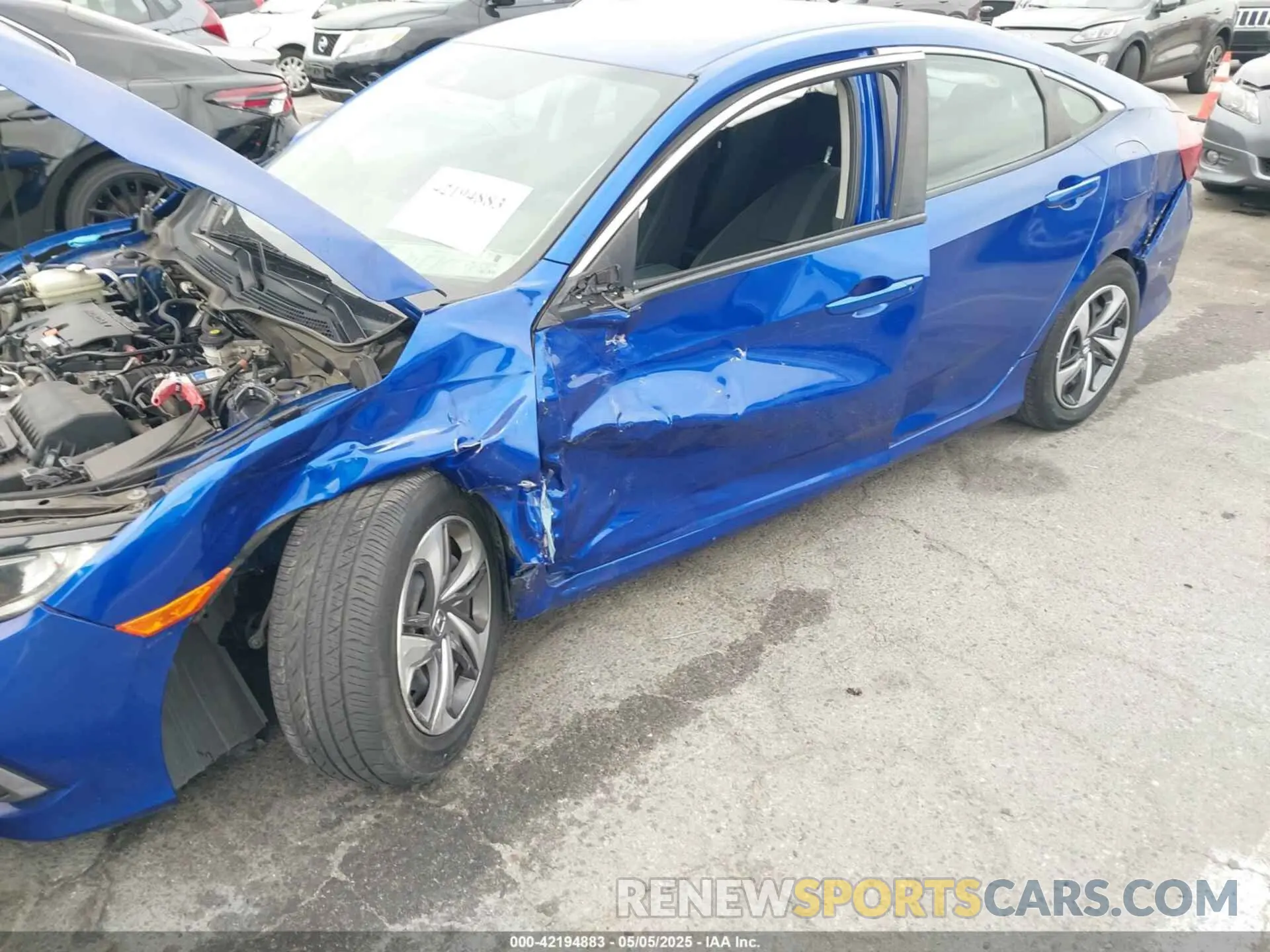 6 Photograph of a damaged car 2HGFC2F62LH547118 HONDA CIVIC 2020