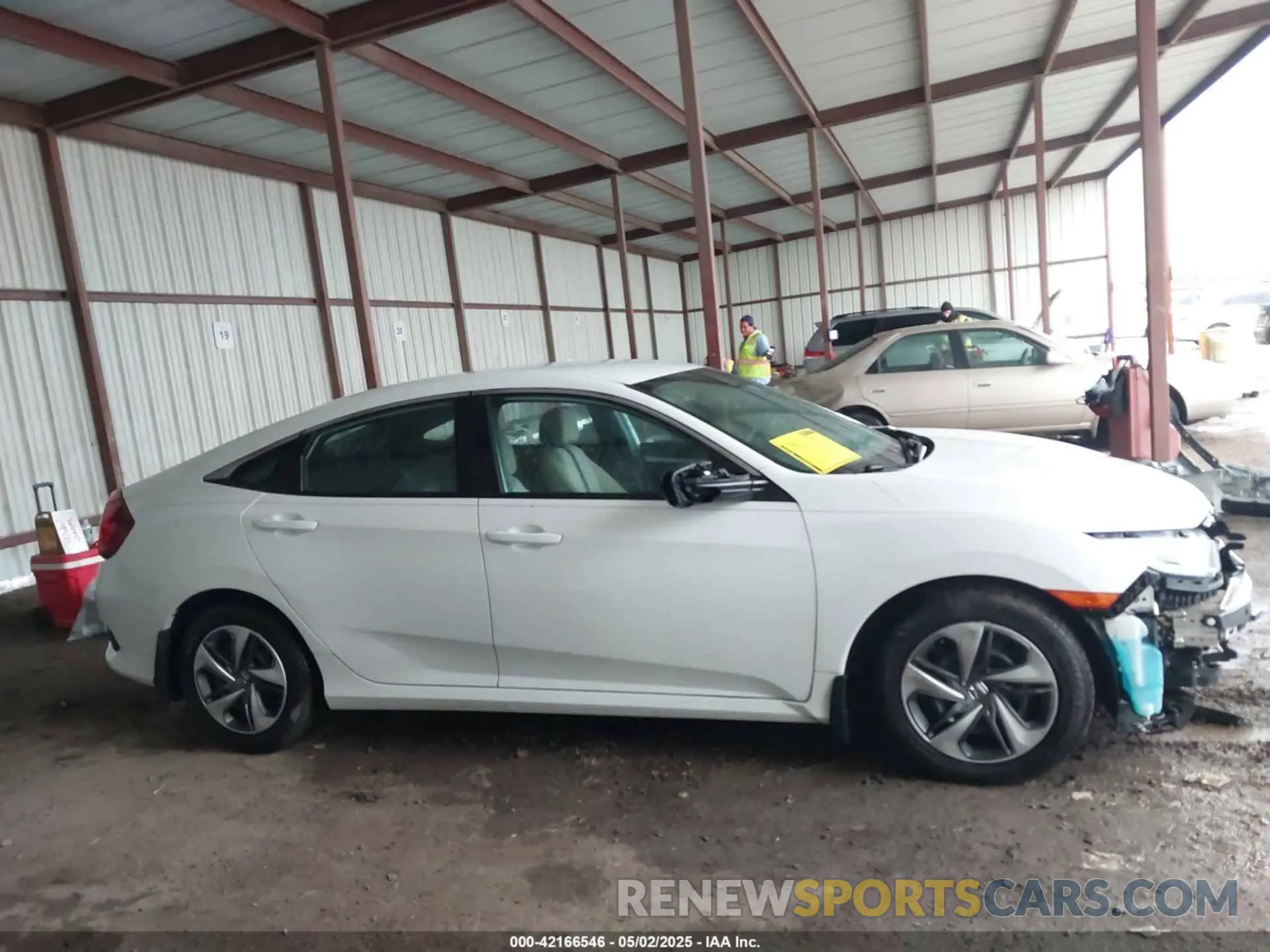 14 Photograph of a damaged car 2HGFC2F62LH555462 HONDA CIVIC 2020