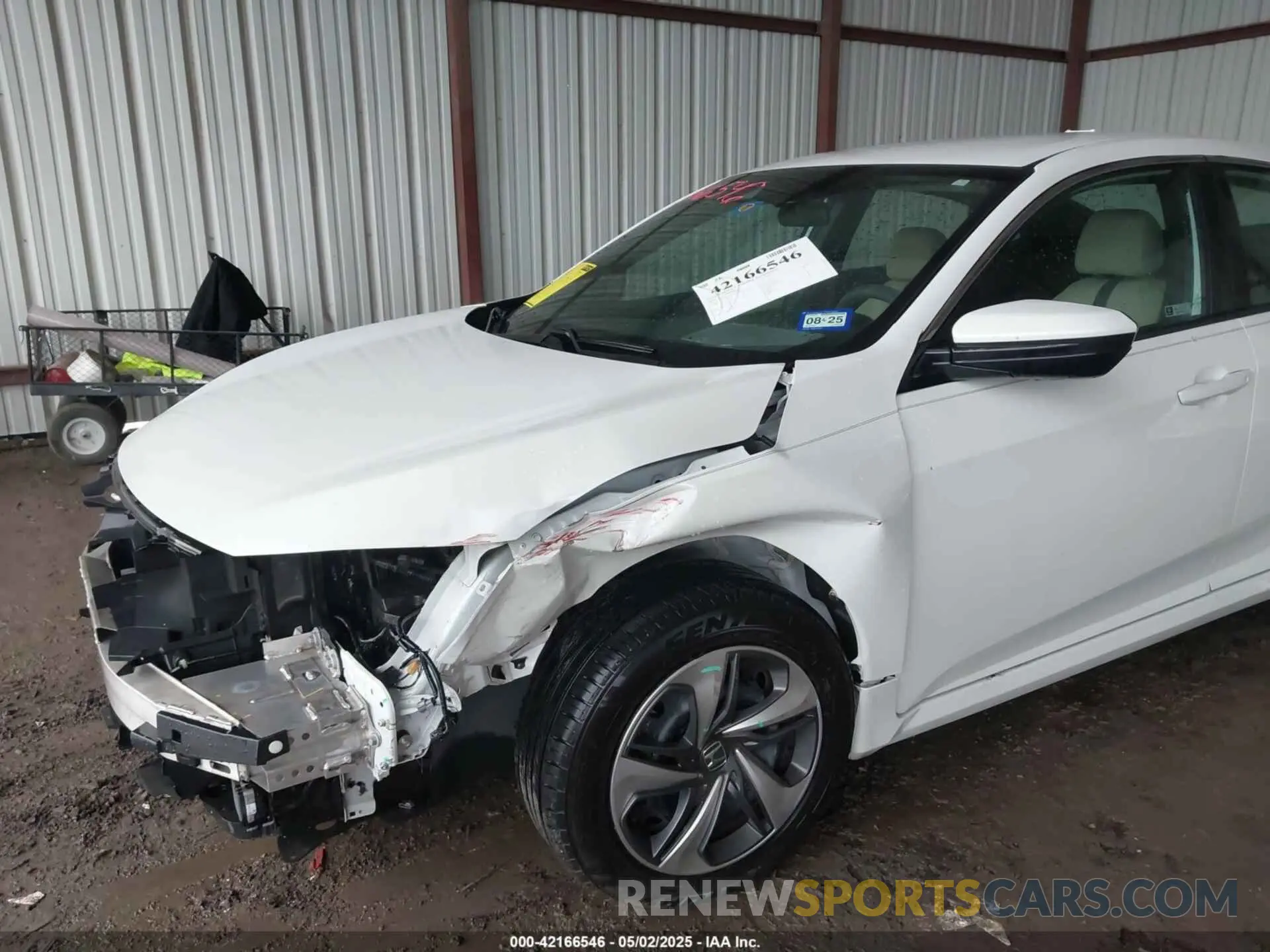 6 Photograph of a damaged car 2HGFC2F62LH555462 HONDA CIVIC 2020