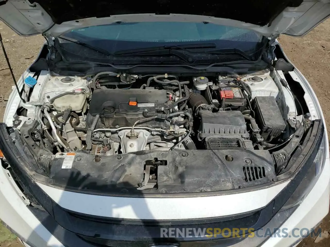 11 Photograph of a damaged car 2HGFC2F62LH574139 HONDA CIVIC 2020
