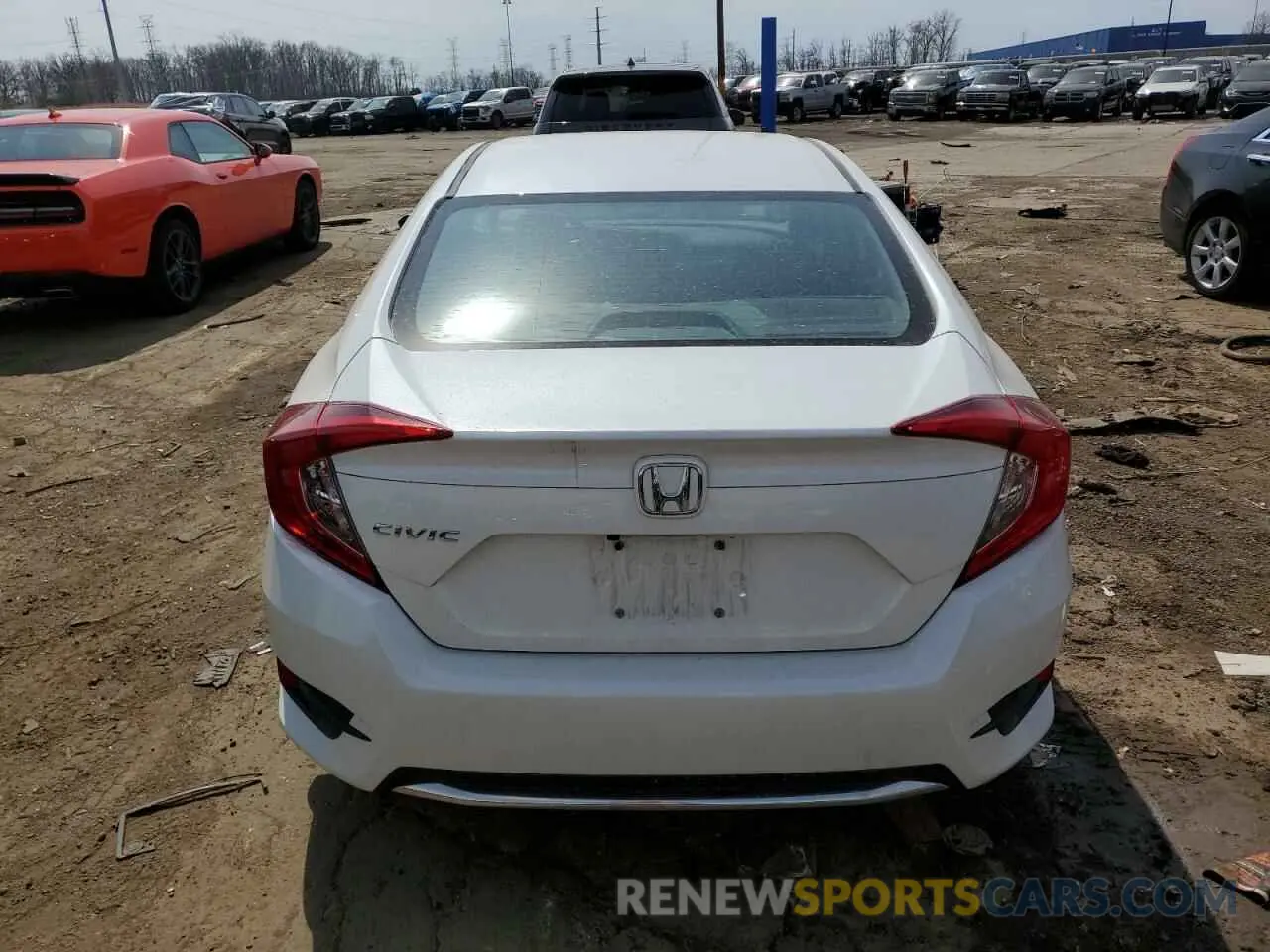 6 Photograph of a damaged car 2HGFC2F62LH574139 HONDA CIVIC 2020