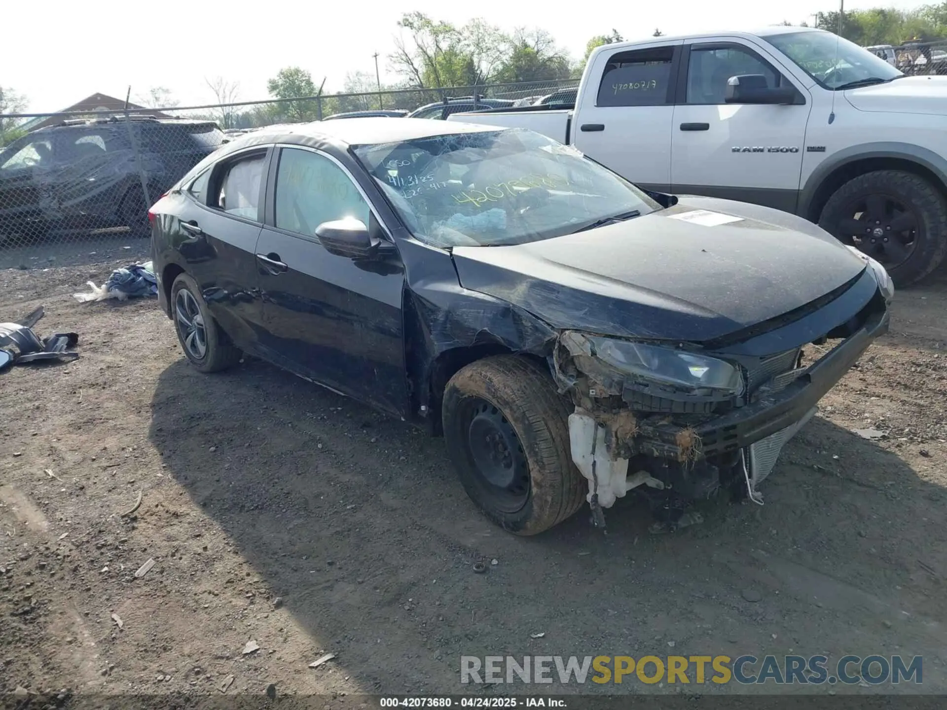 1 Фотография поврежденного автомобиля 2HGFC2F62LH589014 HONDA CIVIC 2020