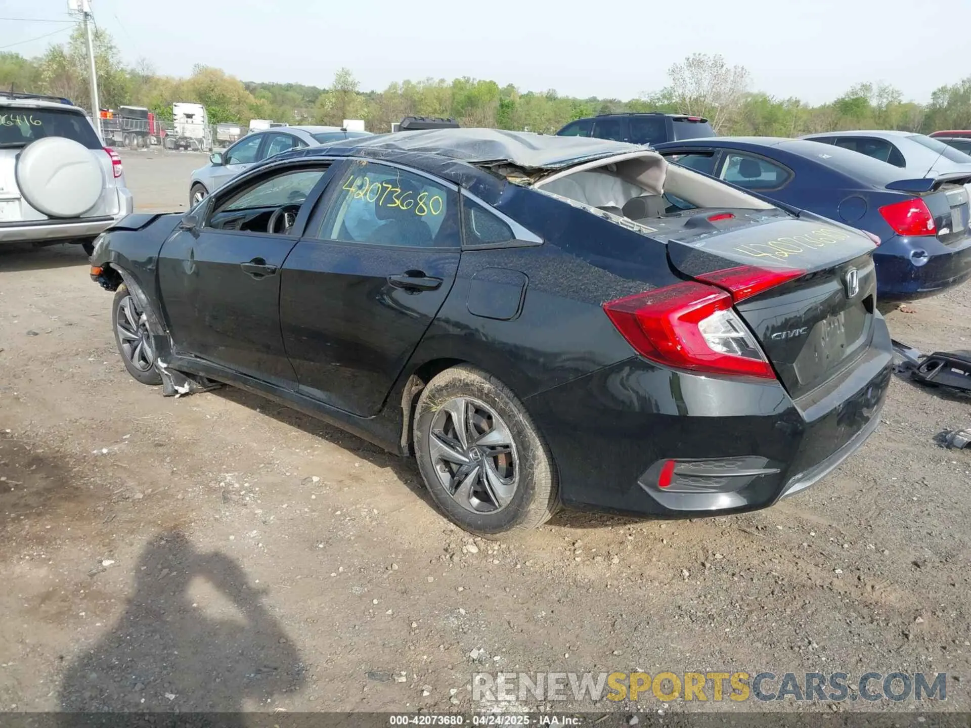 3 Фотография поврежденного автомобиля 2HGFC2F62LH589014 HONDA CIVIC 2020