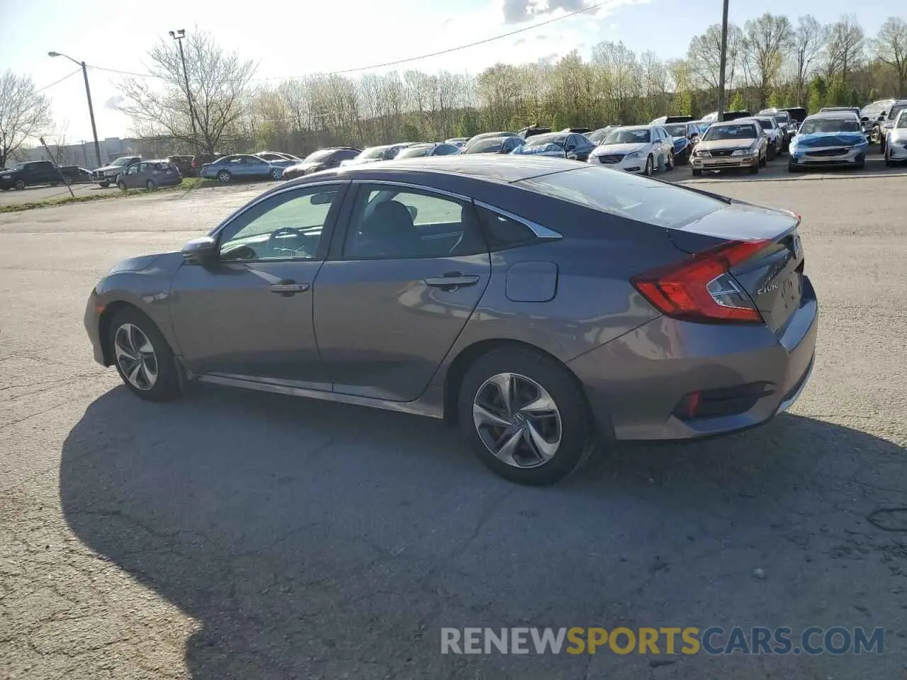 2 Photograph of a damaged car 2HGFC2F63LH520722 HONDA CIVIC 2020