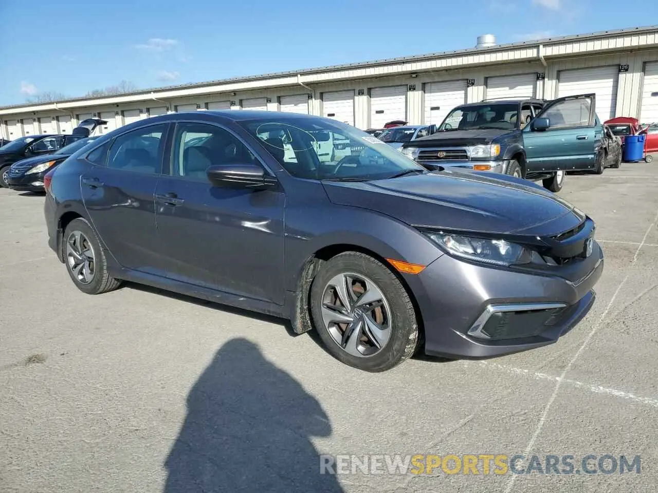 4 Photograph of a damaged car 2HGFC2F63LH520722 HONDA CIVIC 2020