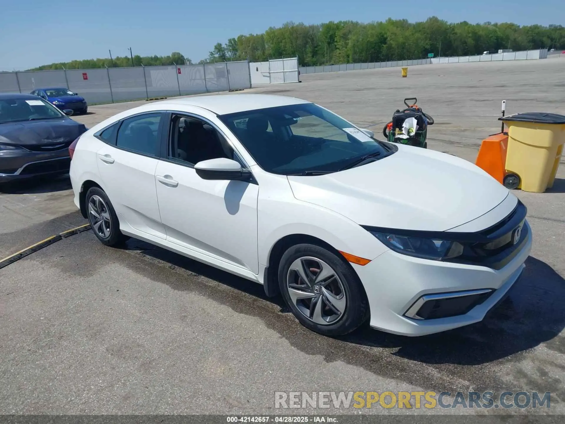 1 Photograph of a damaged car 2HGFC2F63LH521000 HONDA CIVIC 2020