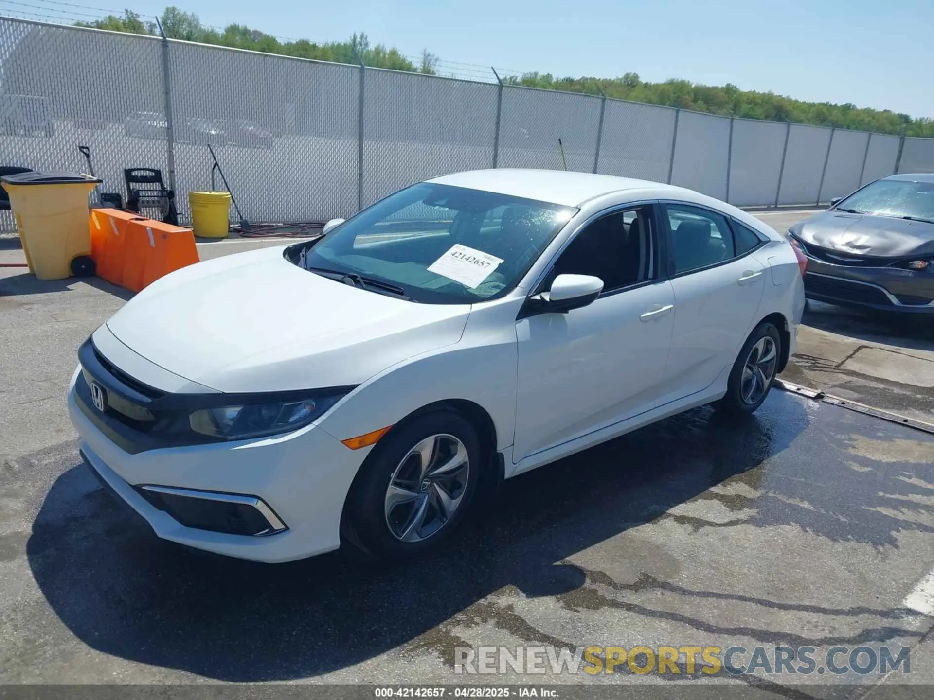 2 Photograph of a damaged car 2HGFC2F63LH521000 HONDA CIVIC 2020