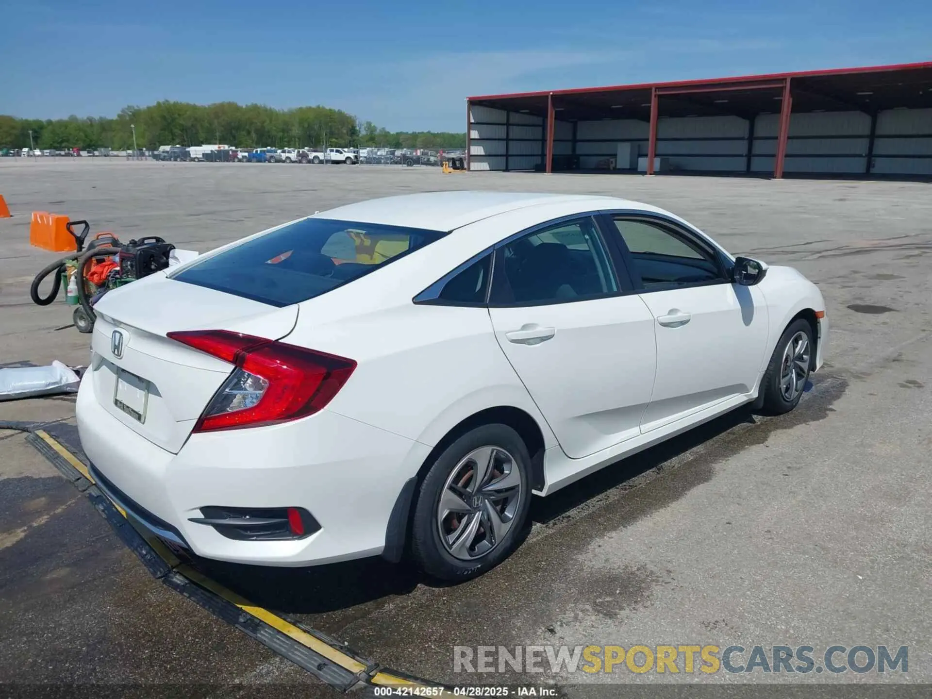 4 Photograph of a damaged car 2HGFC2F63LH521000 HONDA CIVIC 2020