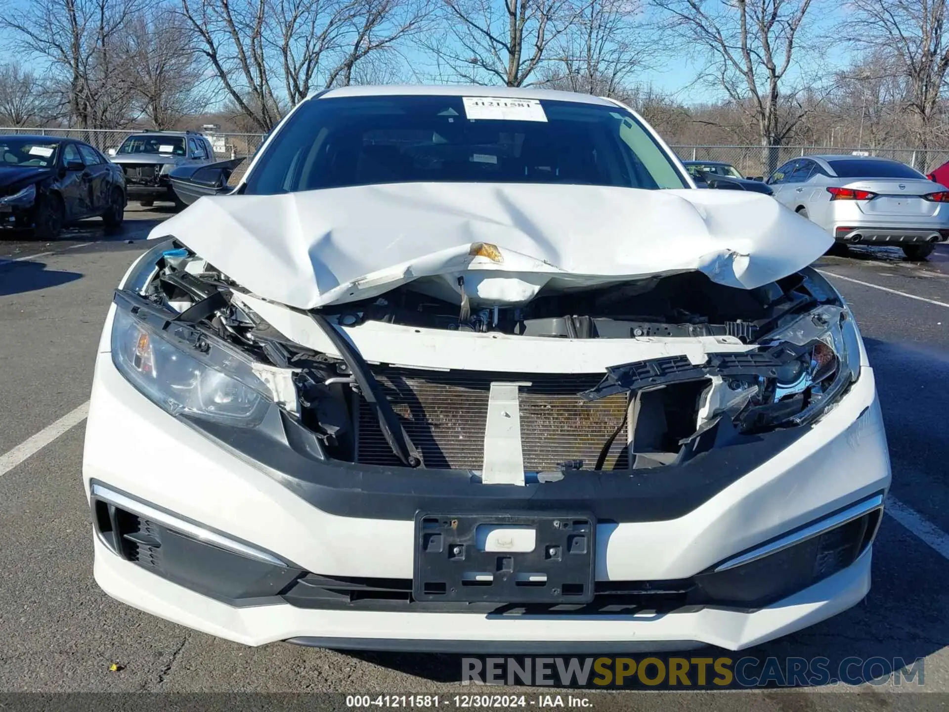 12 Photograph of a damaged car 2HGFC2F63LH529484 HONDA CIVIC 2020
