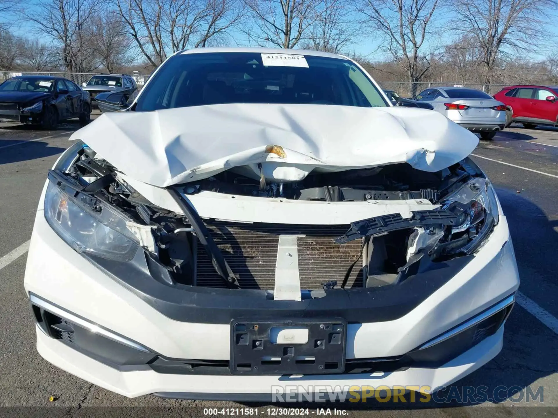 6 Photograph of a damaged car 2HGFC2F63LH529484 HONDA CIVIC 2020