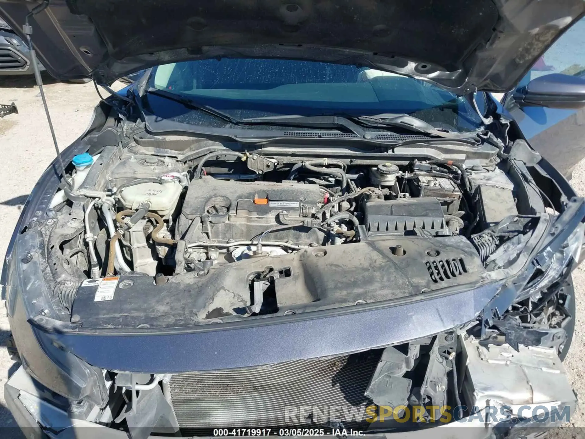 10 Photograph of a damaged car 2HGFC2F63LH550576 HONDA CIVIC 2020