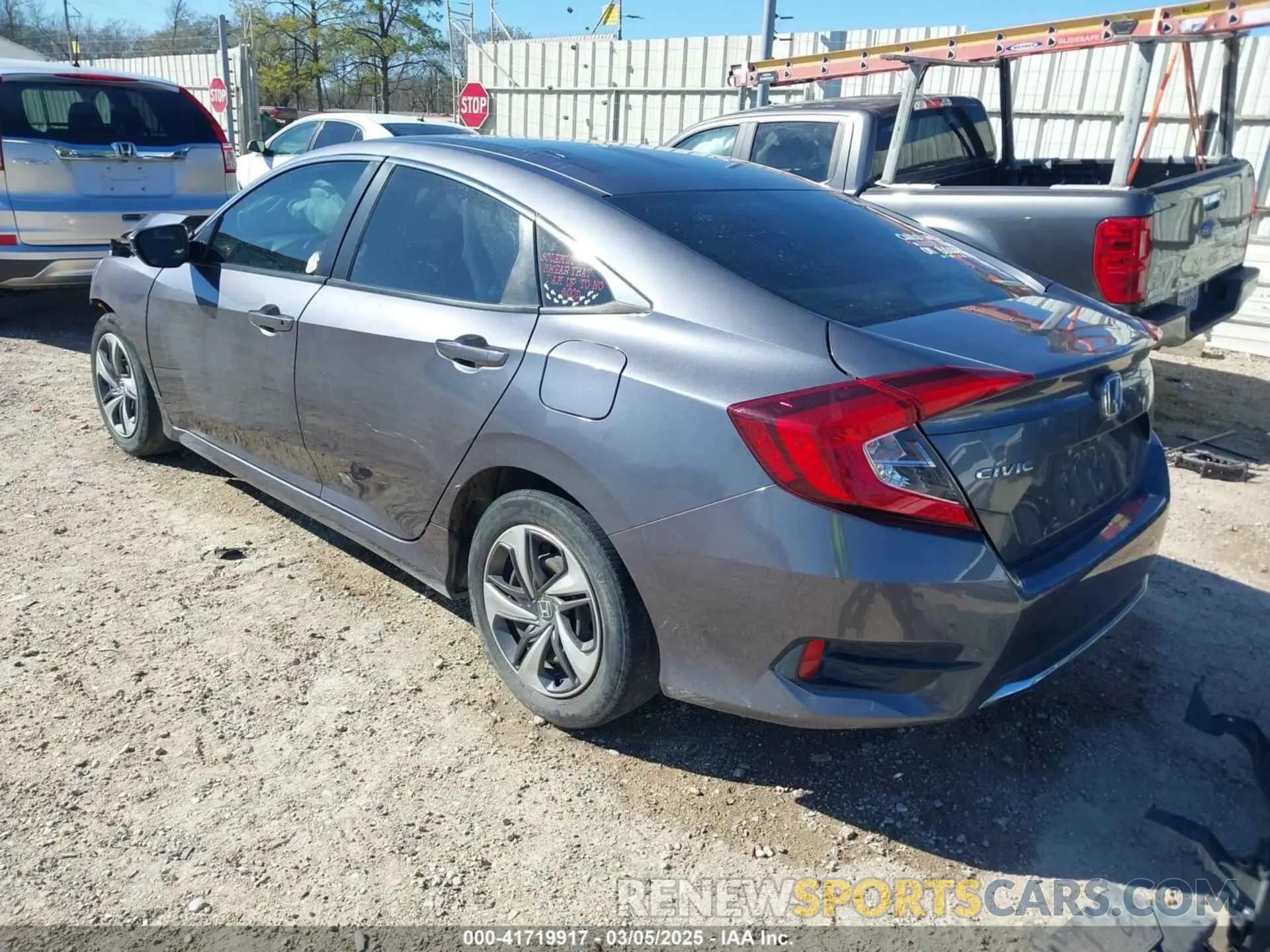 3 Photograph of a damaged car 2HGFC2F63LH550576 HONDA CIVIC 2020