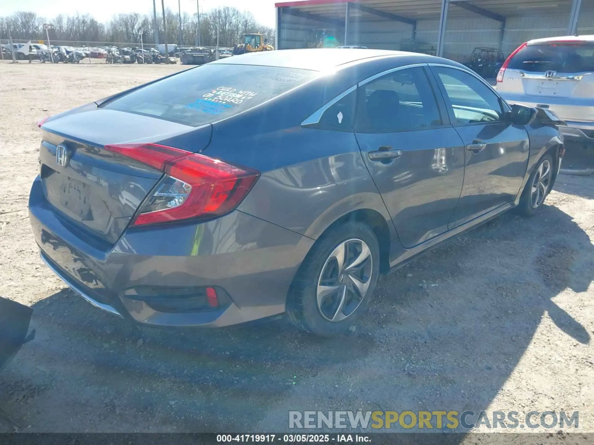 4 Photograph of a damaged car 2HGFC2F63LH550576 HONDA CIVIC 2020