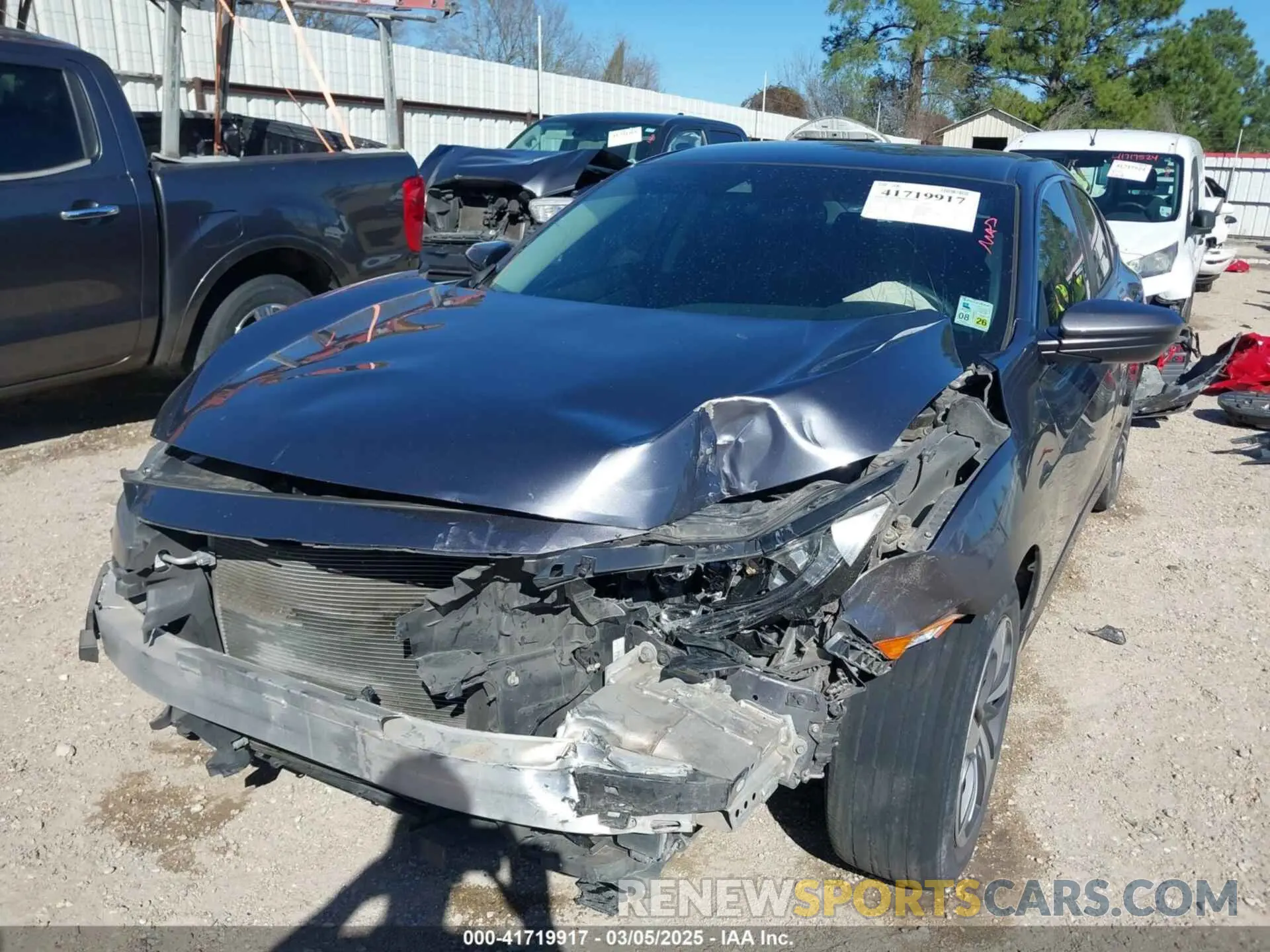 6 Photograph of a damaged car 2HGFC2F63LH550576 HONDA CIVIC 2020