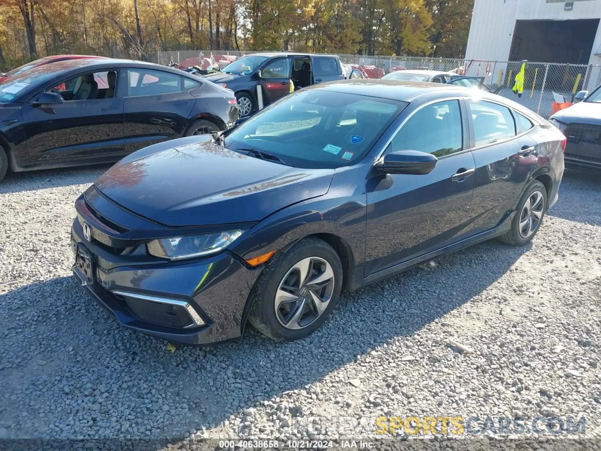 2 Photograph of a damaged car 2HGFC2F63LH562050 HONDA CIVIC 2020