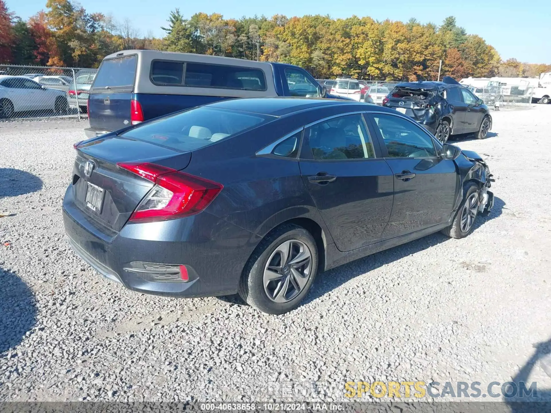 4 Photograph of a damaged car 2HGFC2F63LH562050 HONDA CIVIC 2020