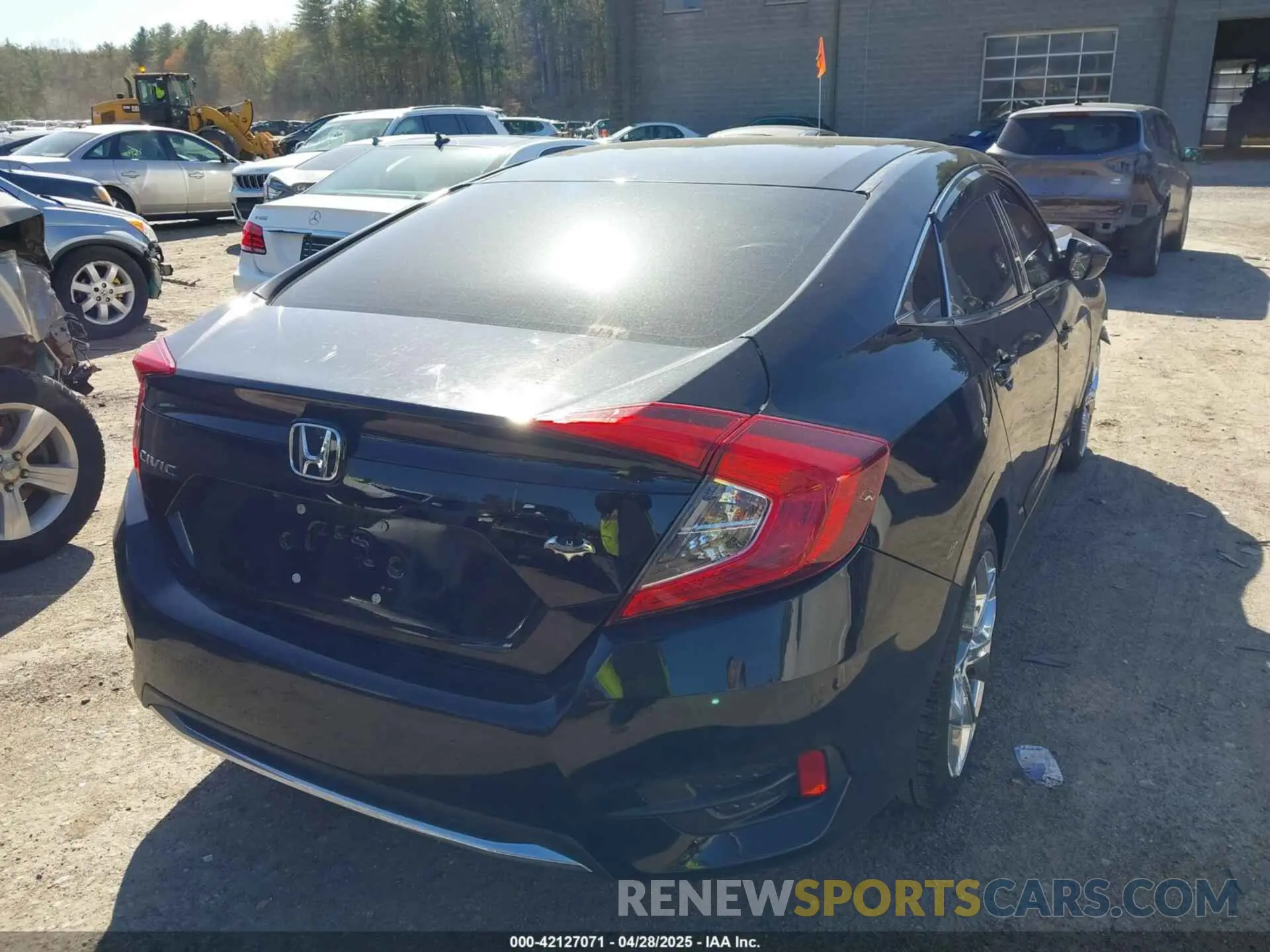 4 Photograph of a damaged car 2HGFC2F63LH563327 HONDA CIVIC 2020