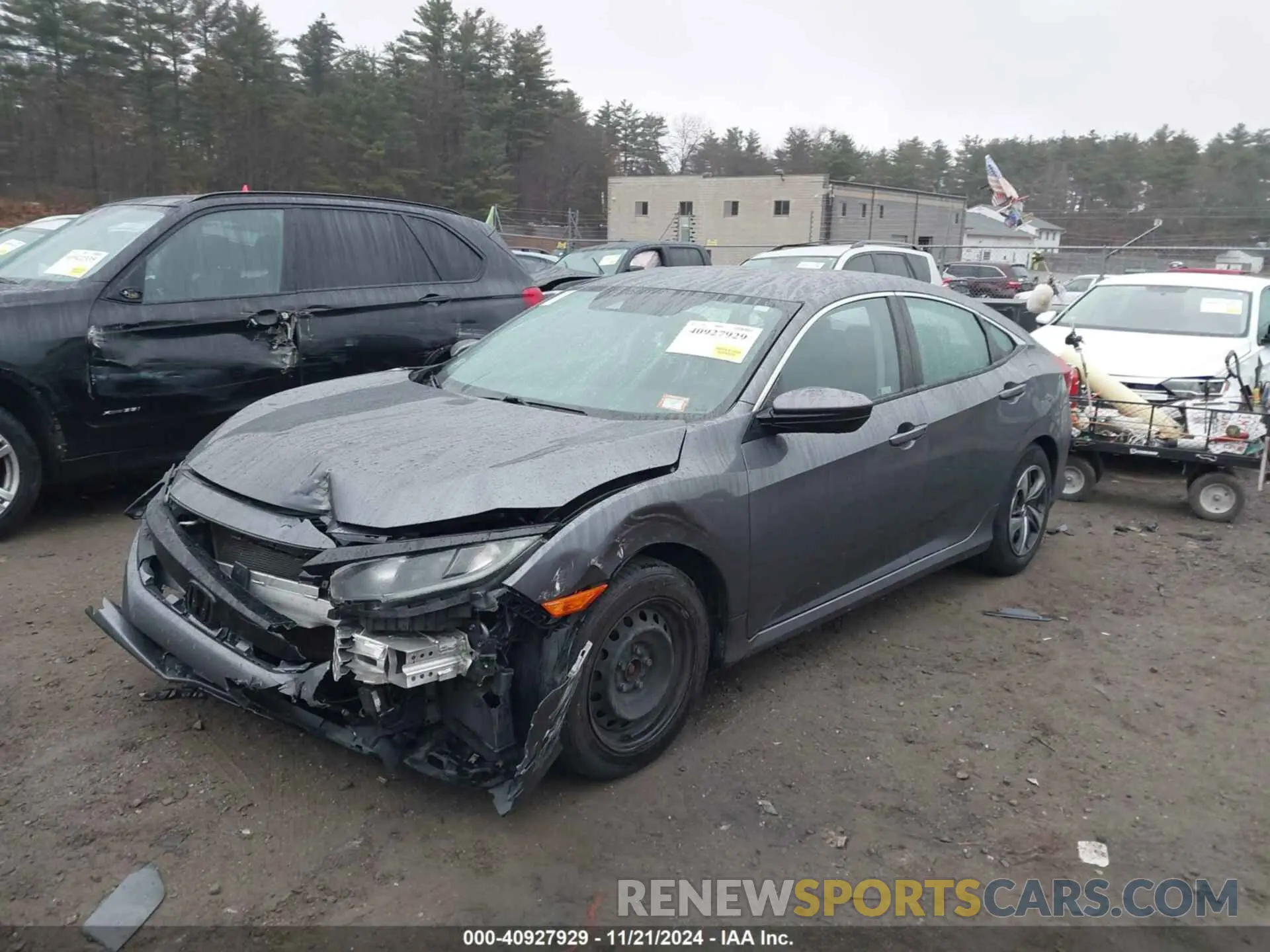 2 Photograph of a damaged car 2HGFC2F63LH574540 HONDA CIVIC 2020
