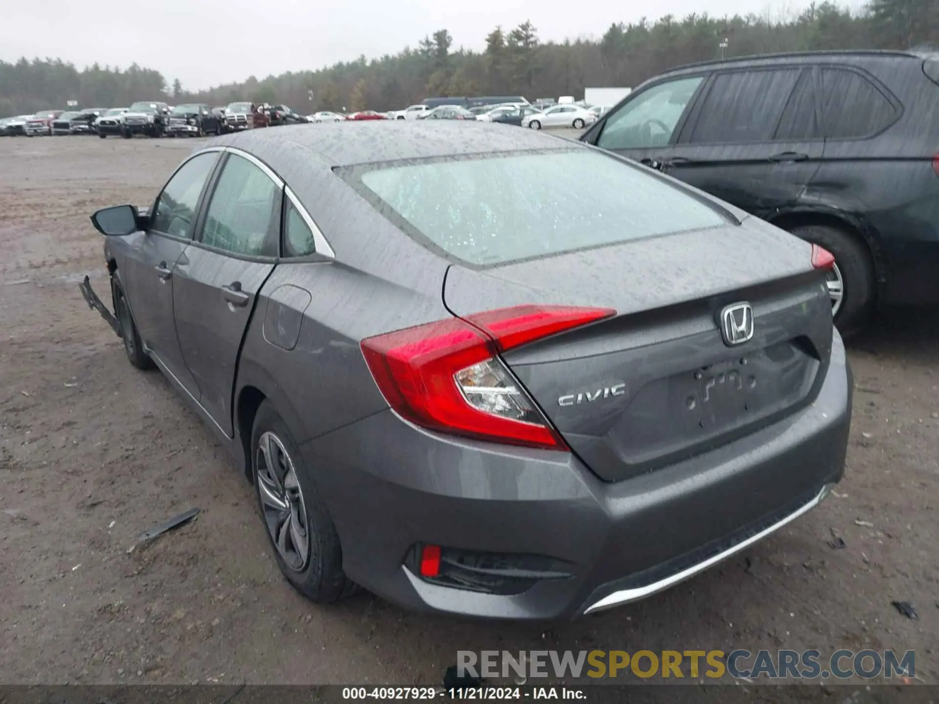3 Photograph of a damaged car 2HGFC2F63LH574540 HONDA CIVIC 2020