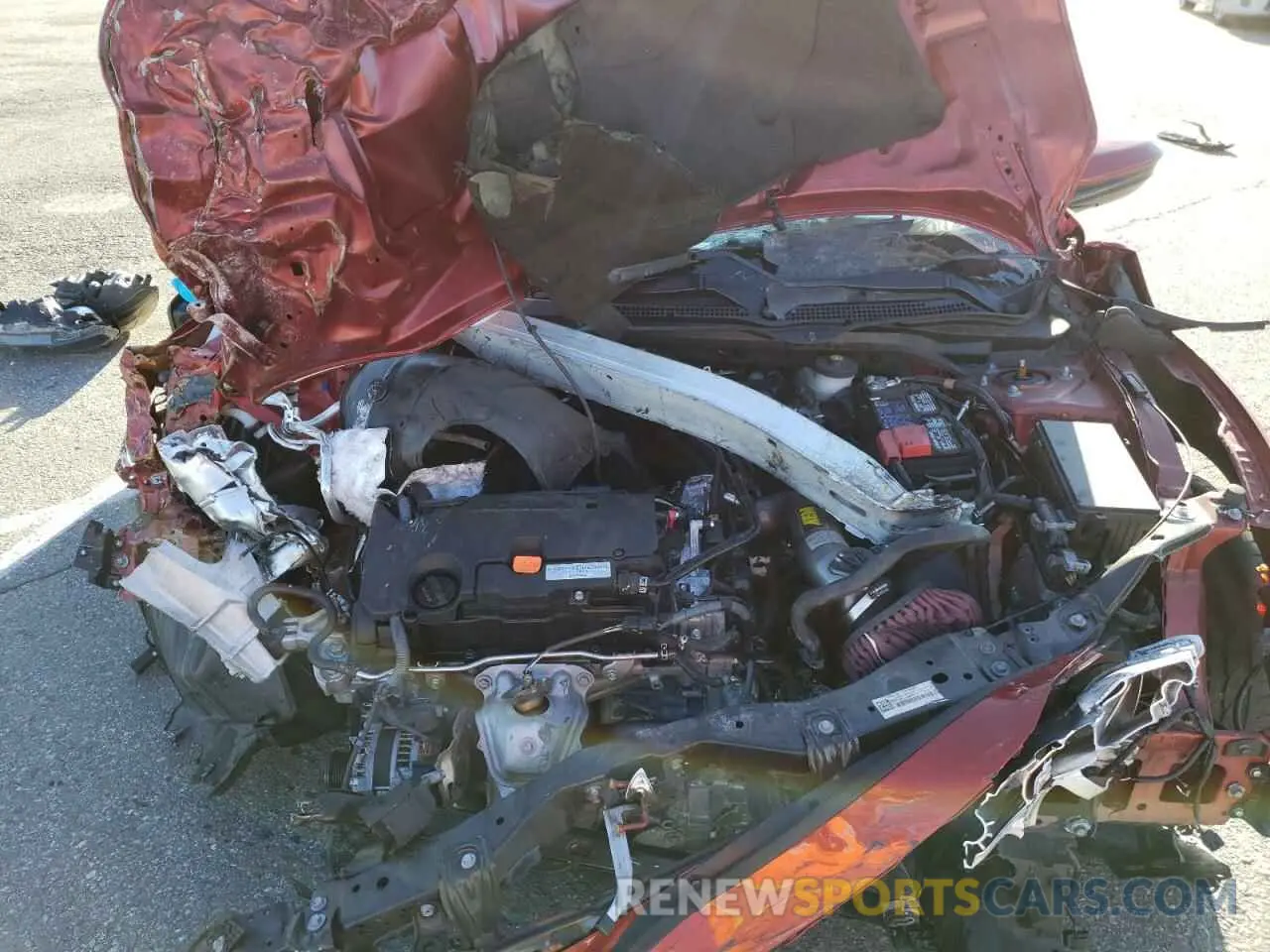 12 Photograph of a damaged car 2HGFC2F63LH588132 HONDA CIVIC 2020