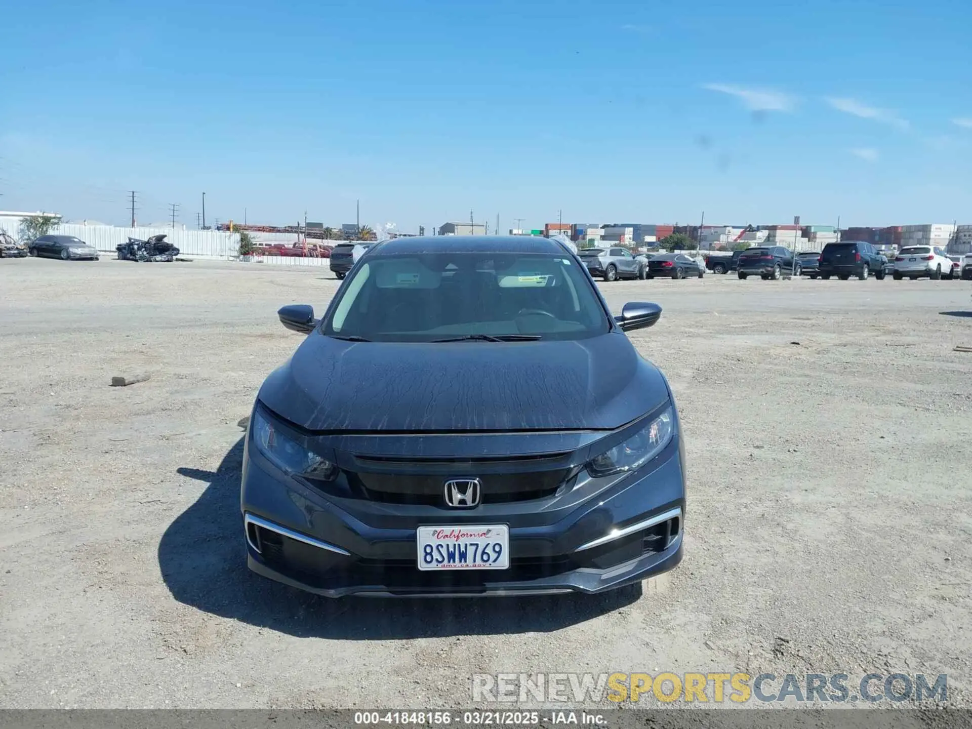 10 Photograph of a damaged car 2HGFC2F63LH594657 HONDA CIVIC 2020