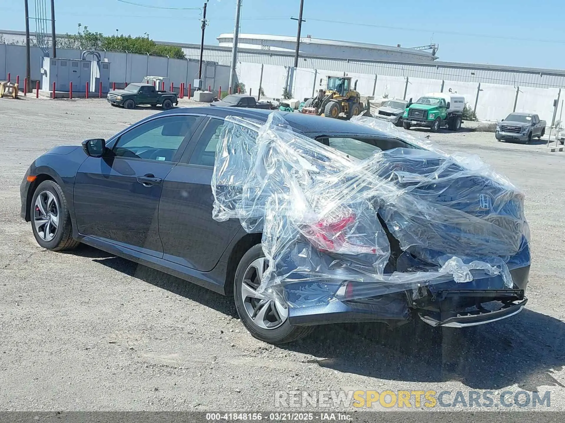 3 Photograph of a damaged car 2HGFC2F63LH594657 HONDA CIVIC 2020