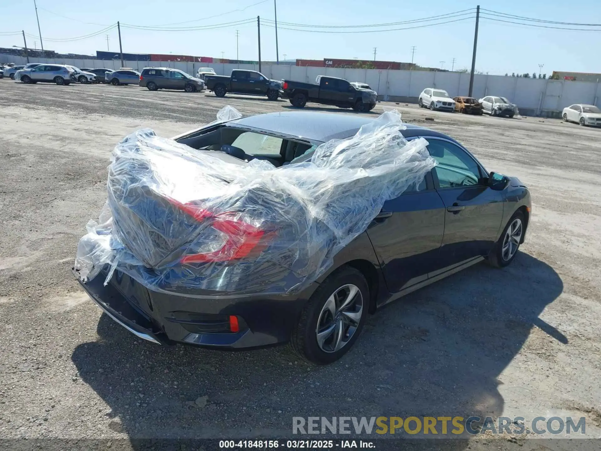 4 Photograph of a damaged car 2HGFC2F63LH594657 HONDA CIVIC 2020
