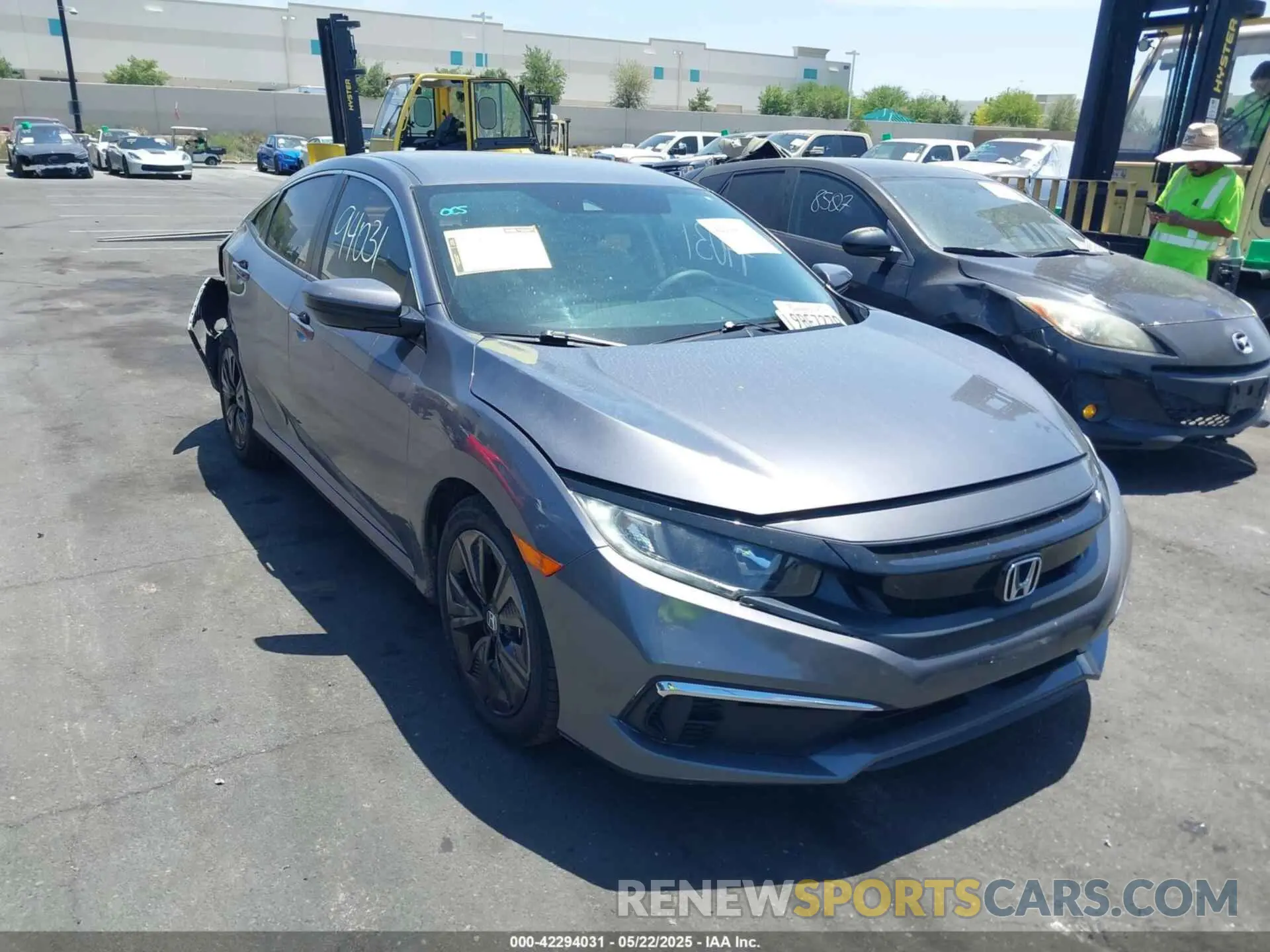 13 Photograph of a damaged car 2HGFC2F64LH512550 HONDA CIVIC 2020