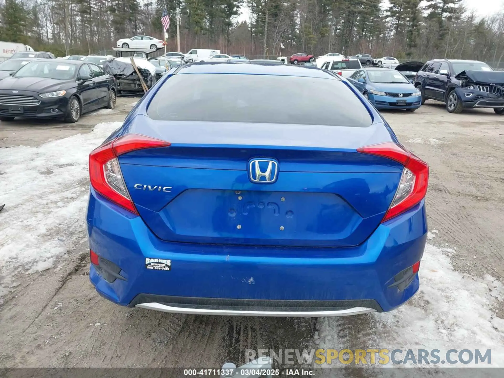 17 Photograph of a damaged car 2HGFC2F64LH514640 HONDA CIVIC 2020