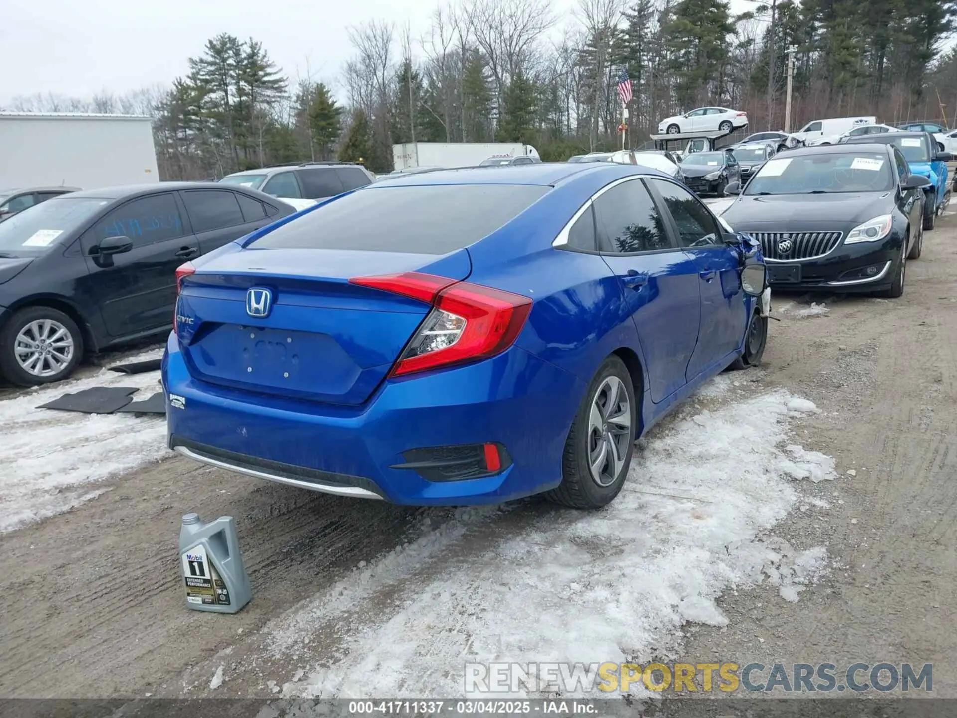 4 Photograph of a damaged car 2HGFC2F64LH514640 HONDA CIVIC 2020