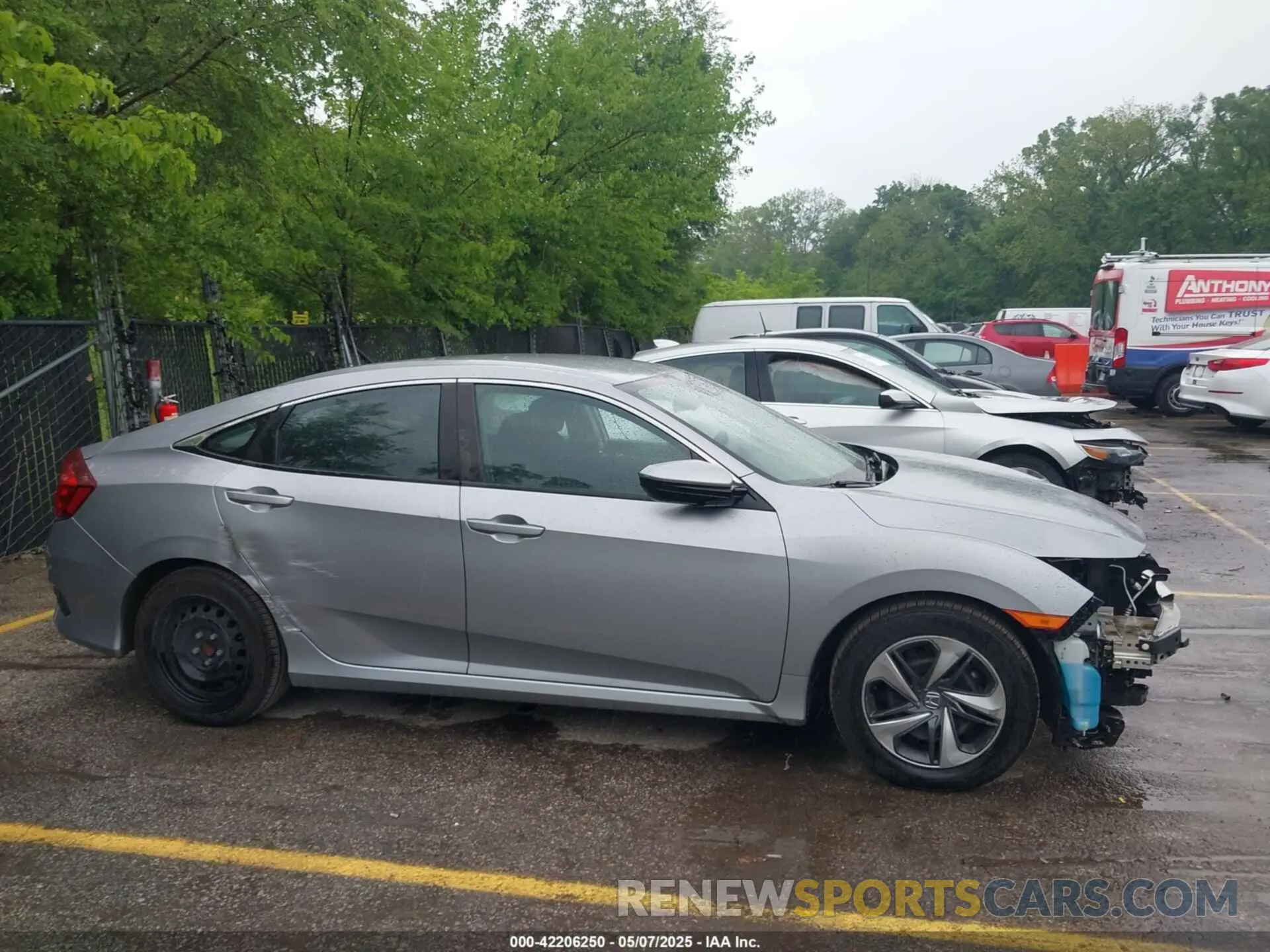 14 Photograph of a damaged car 2HGFC2F64LH516064 HONDA CIVIC 2020