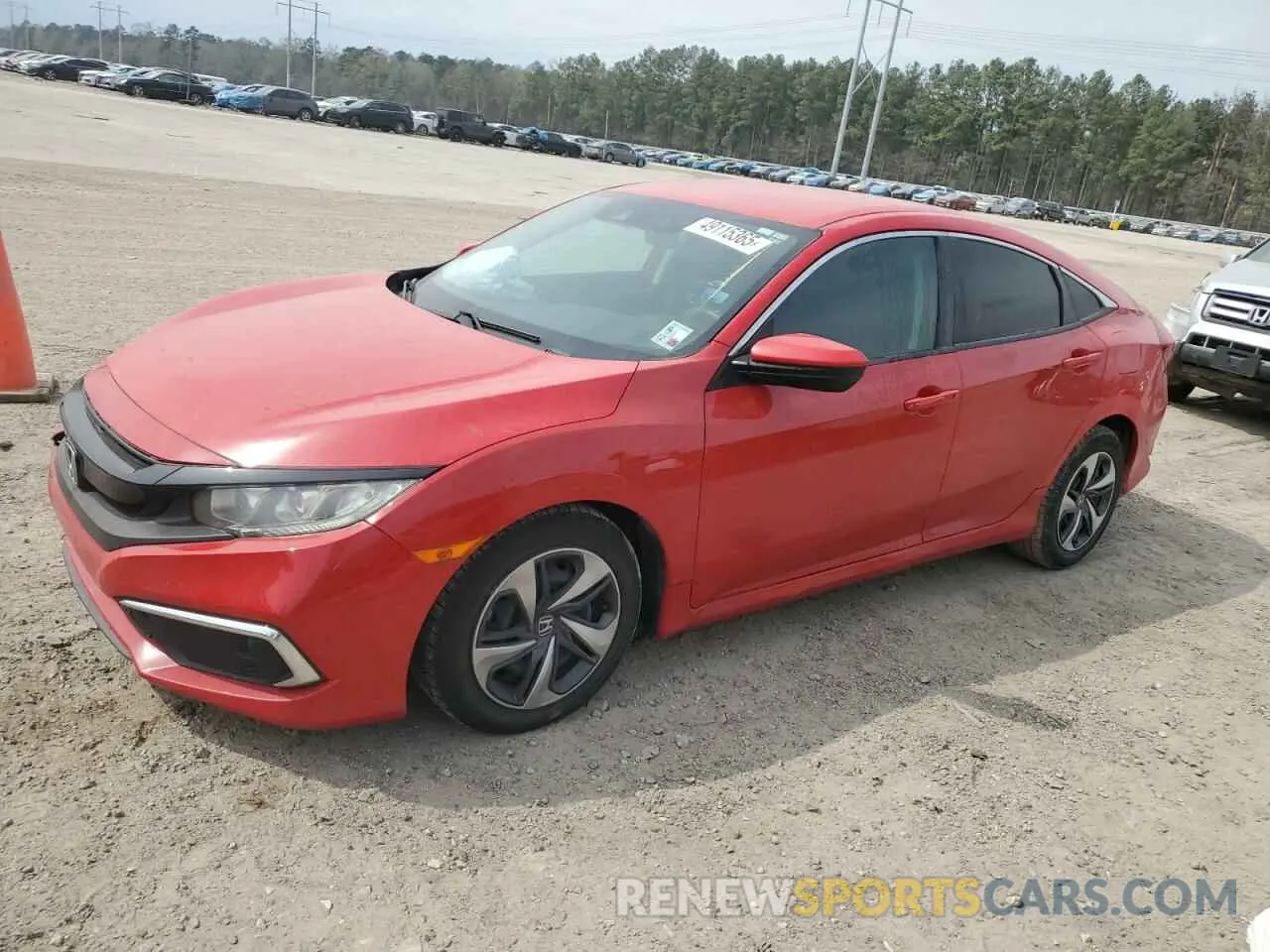 1 Фотография поврежденного автомобиля 2HGFC2F64LH562834 HONDA CIVIC 2020
