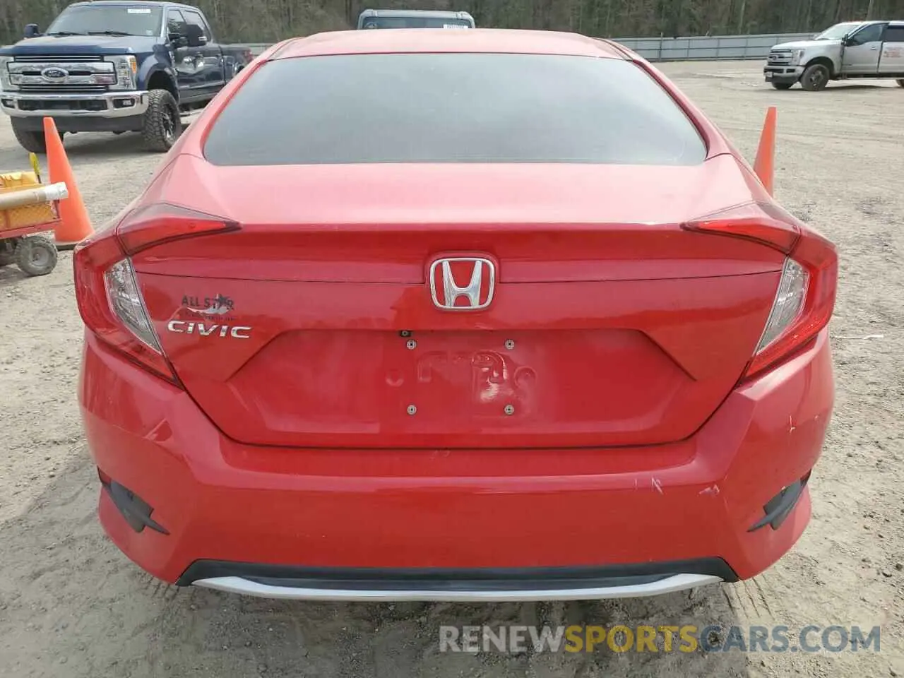 6 Фотография поврежденного автомобиля 2HGFC2F64LH562834 HONDA CIVIC 2020