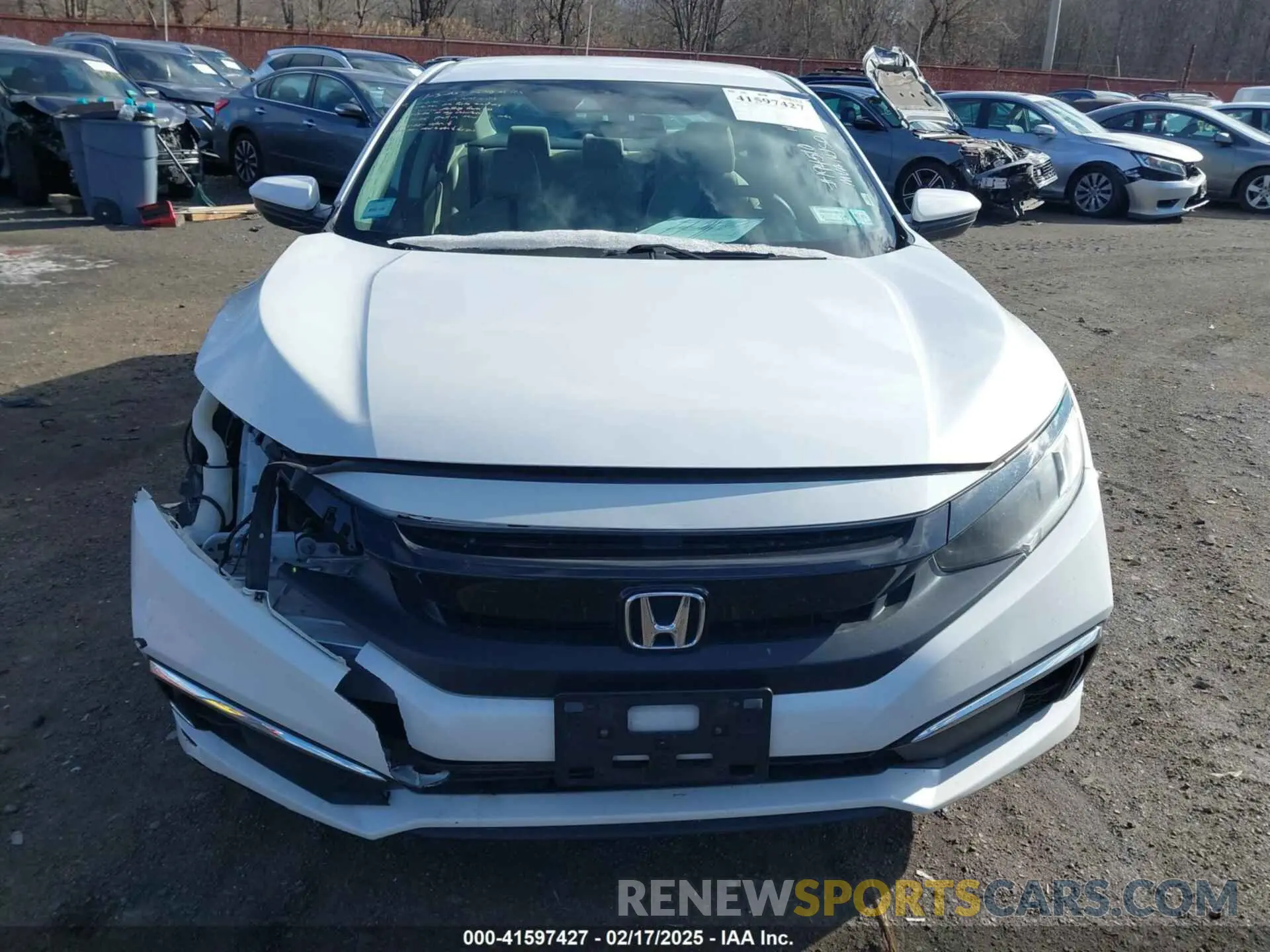 12 Photograph of a damaged car 2HGFC2F64LH568374 HONDA CIVIC 2020