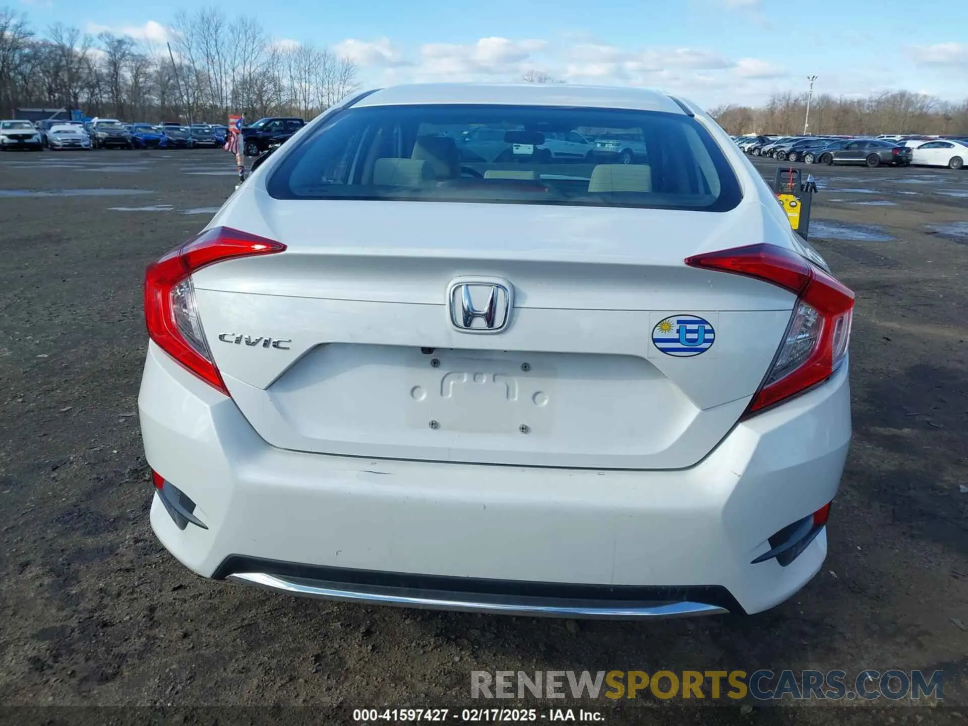 16 Photograph of a damaged car 2HGFC2F64LH568374 HONDA CIVIC 2020