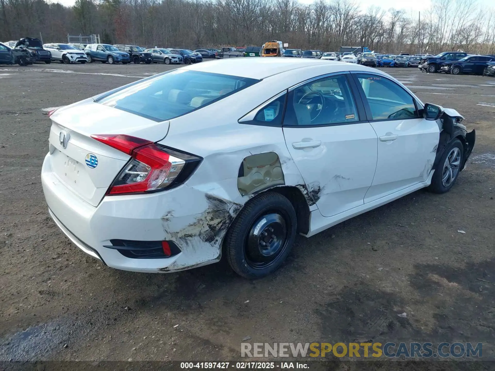 4 Photograph of a damaged car 2HGFC2F64LH568374 HONDA CIVIC 2020