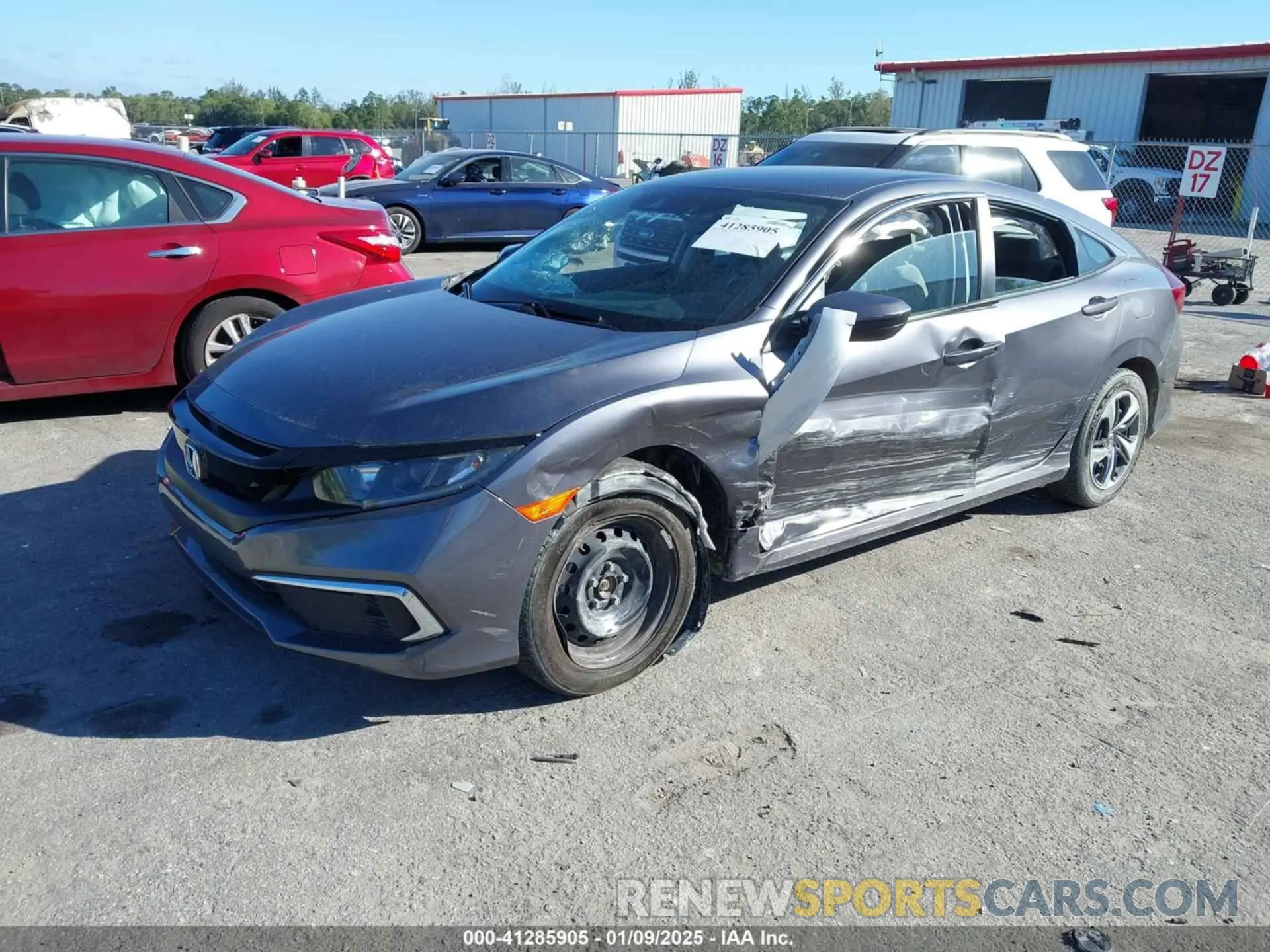 2 Photograph of a damaged car 2HGFC2F64LH581786 HONDA CIVIC 2020