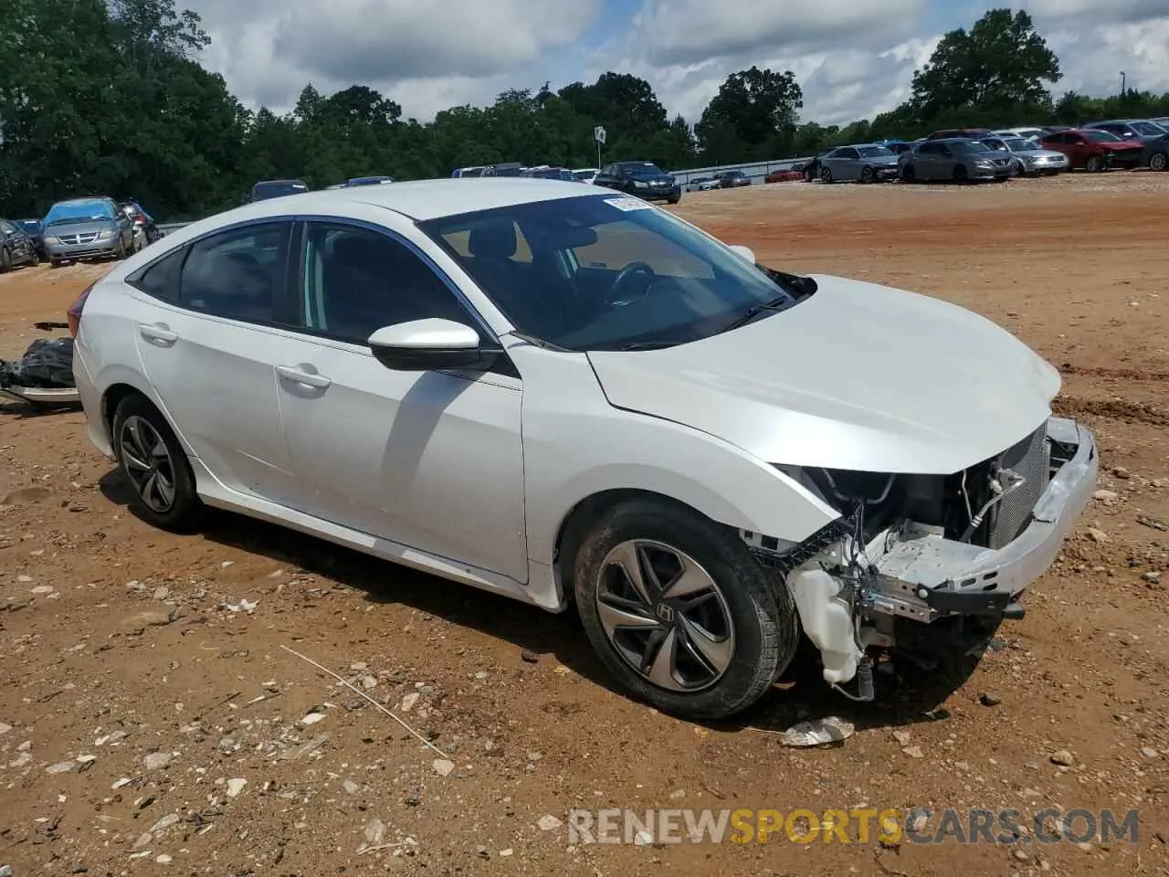 4 Photograph of a damaged car 2HGFC2F64LH592299 HONDA CIVIC 2020