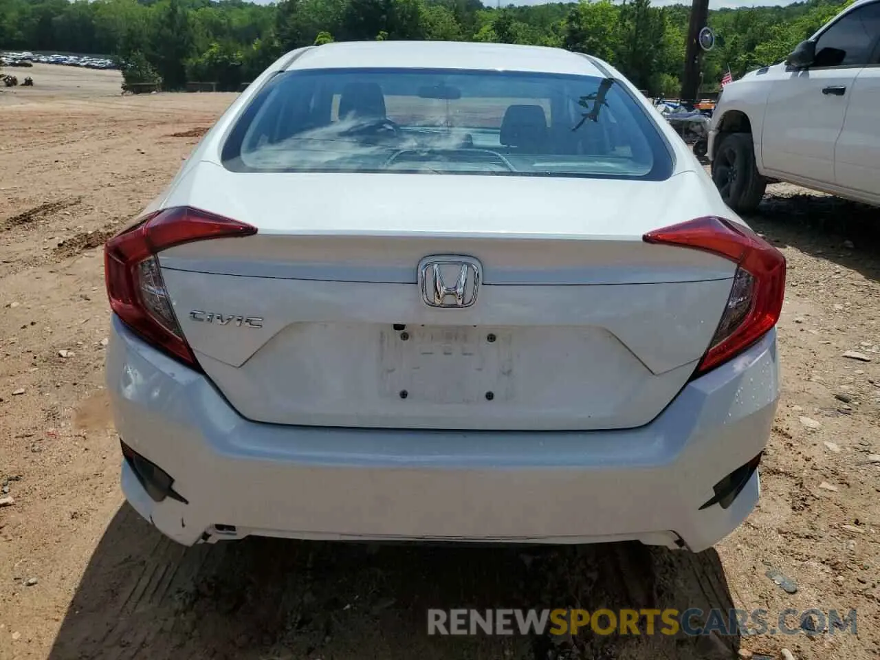 6 Photograph of a damaged car 2HGFC2F64LH592299 HONDA CIVIC 2020