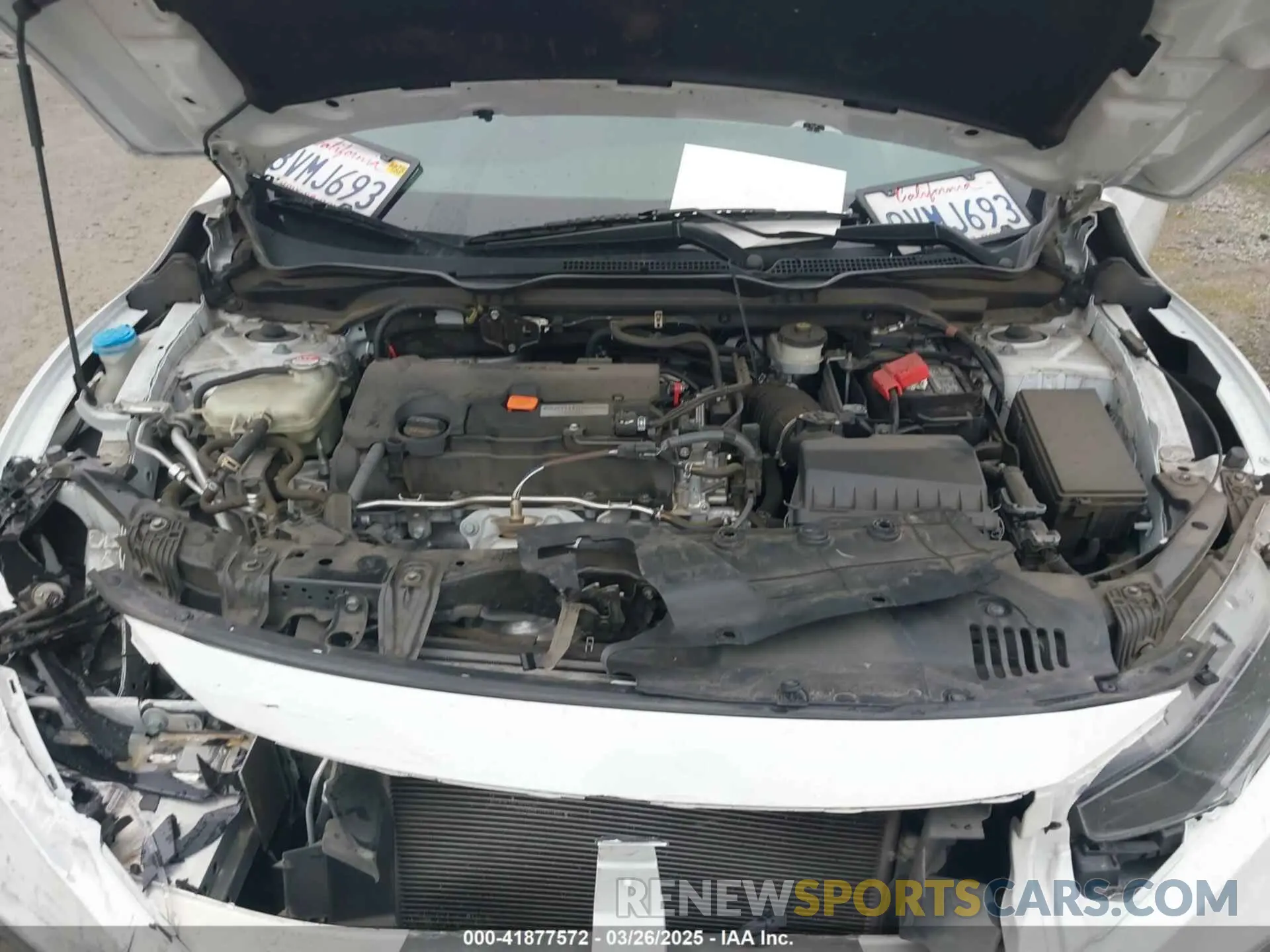 10 Photograph of a damaged car 2HGFC2F64LH593100 HONDA CIVIC 2020
