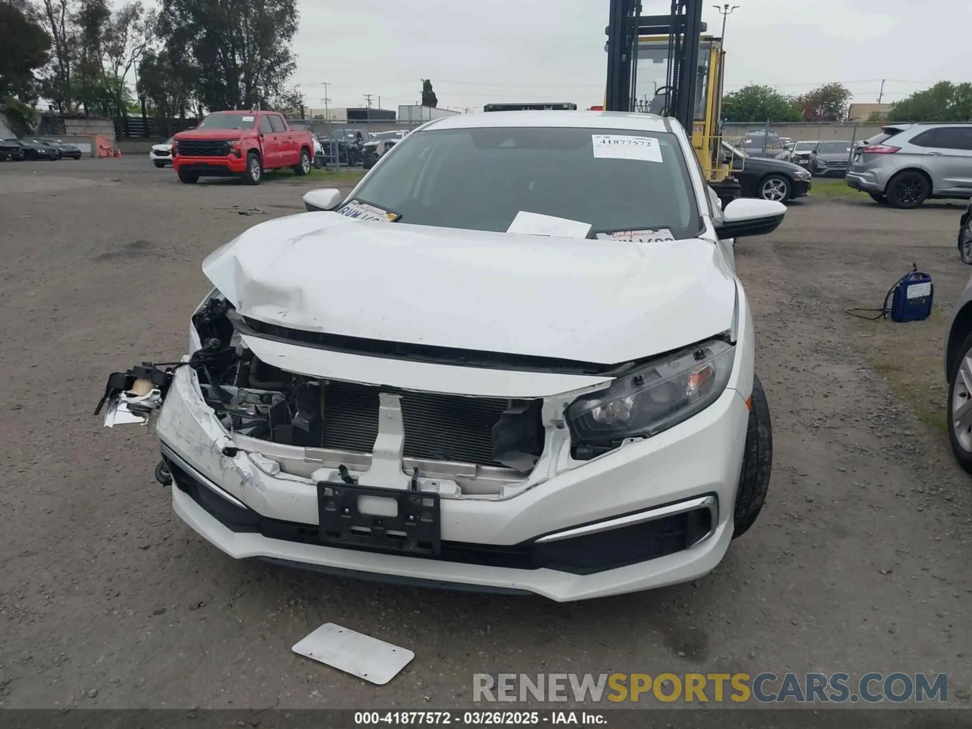 12 Photograph of a damaged car 2HGFC2F64LH593100 HONDA CIVIC 2020