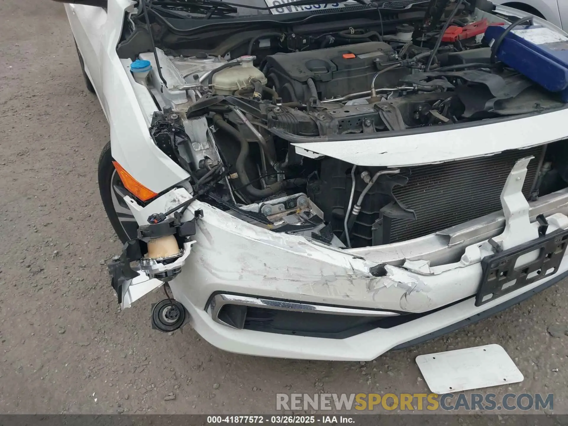 6 Photograph of a damaged car 2HGFC2F64LH593100 HONDA CIVIC 2020